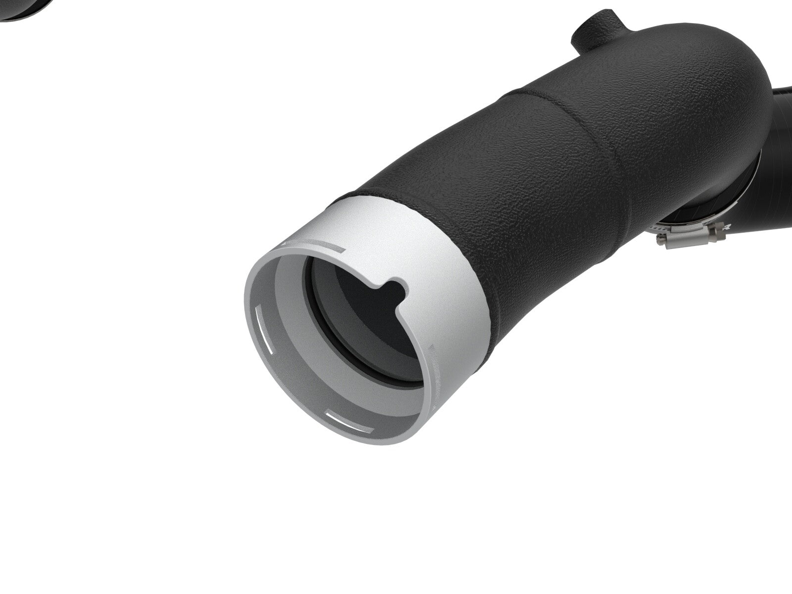 BladeRunner 2-1/2 Inch Aluminum Hot Charge Pipe Black GM Colorado/Canyon 23-26 L4-2.7L (t) aFe Power