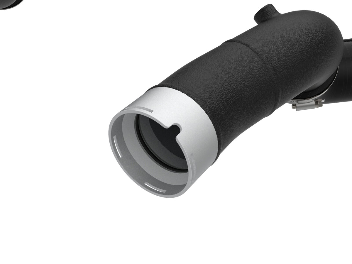 BladeRunner 2-1/2 Inch Aluminum Hot Charge Pipe Black GM Colorado/Canyon 23-26 L4-2.7L (t) aFe Power