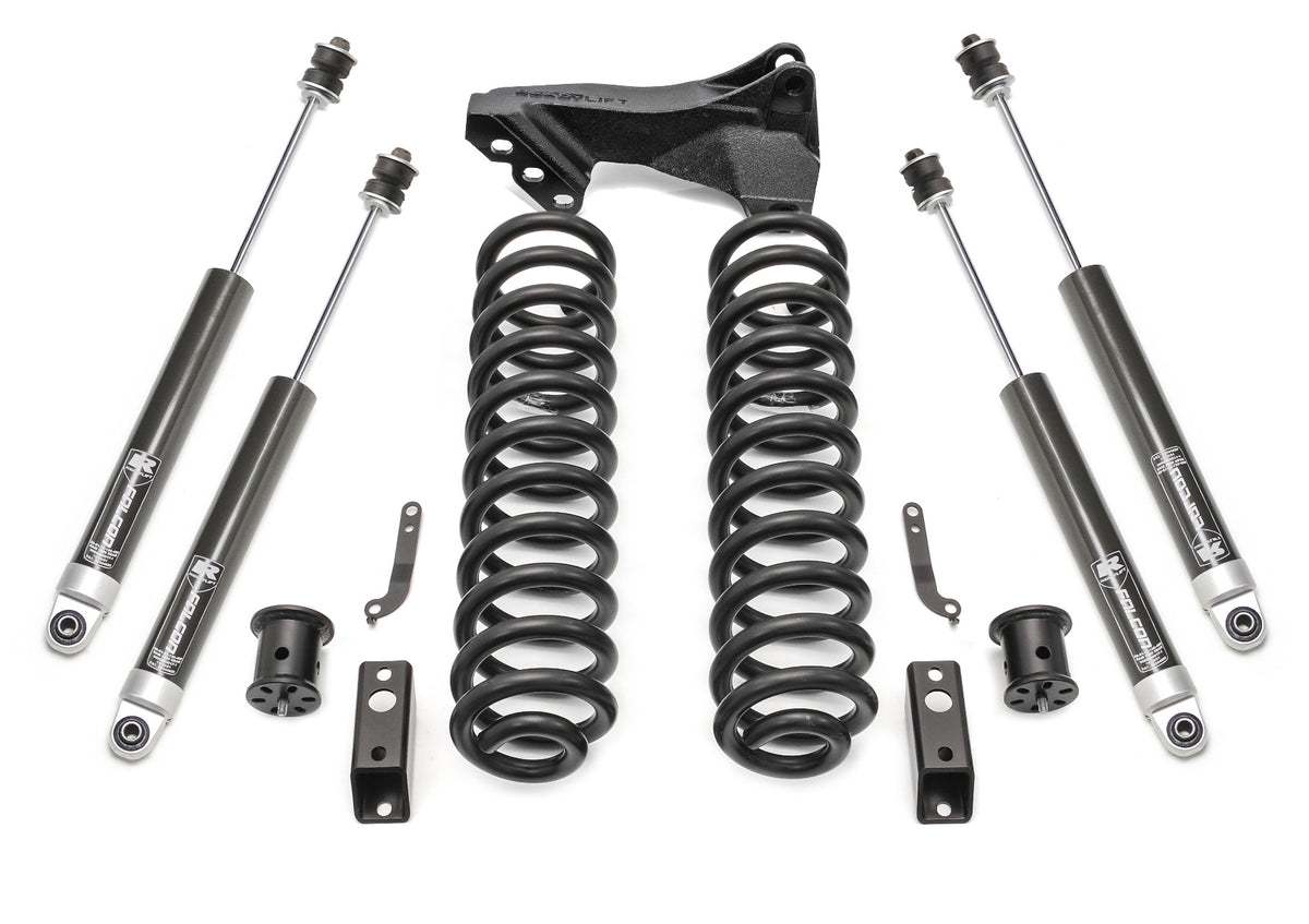 2.5 Inch Coil Spring Front Lift Kit W/Falcon 1.1 Monotube Shocks Front/Rear 2011-2016 Ford  F-250/F-350 Super Duty Diesel 4WD ReadyLIFT