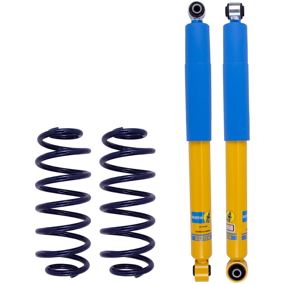 Suspension Shock Absorber Conversion Kit Monotube Rear Cadillac Escalade 2006-2002 Chevrolet Tahoe 2006-2000 GMC Yukon 2006-2000 N/A Yellow Paint B6 4600 Bilstein