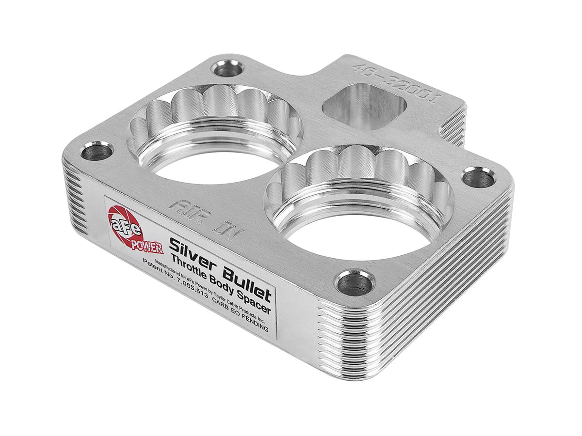 Silver Bullet Throttle Body Spacer Kit Dodge Trucks 94-01 V8-5.2L/5.9L aFe Power