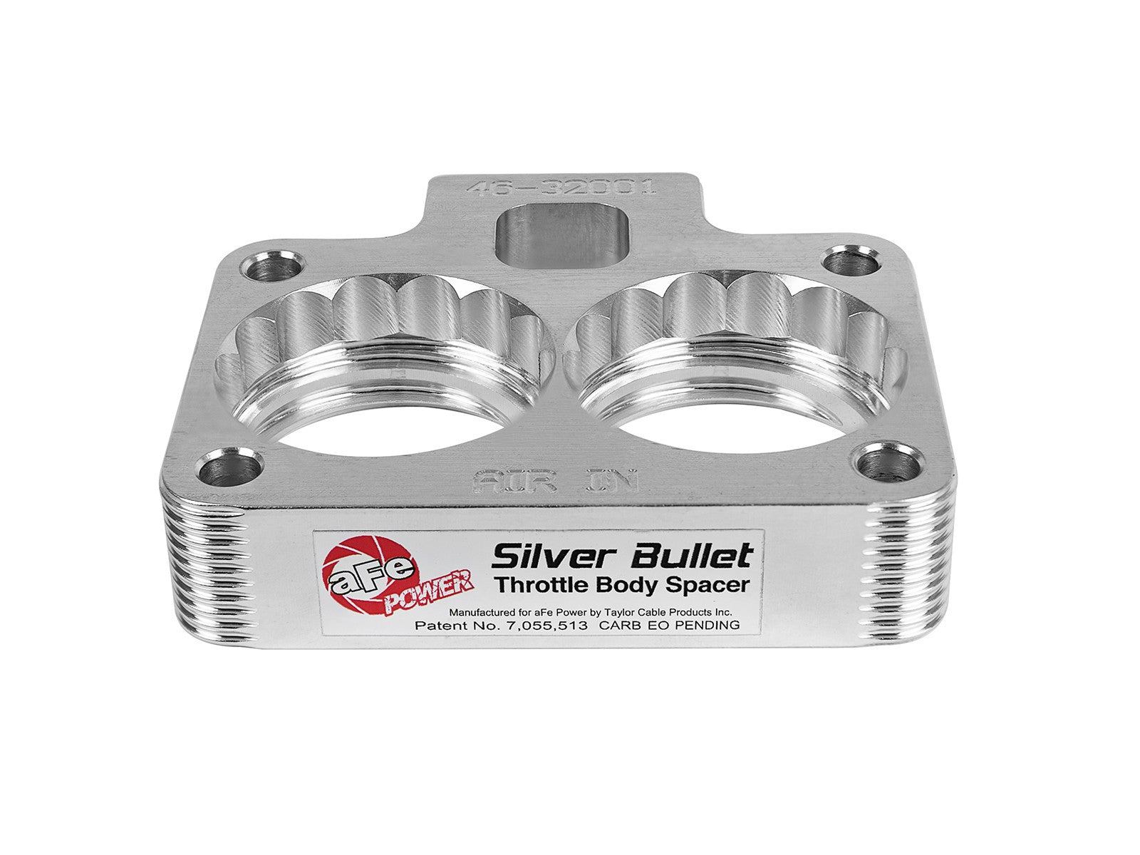 Silver Bullet Throttle Body Spacer Kit Dodge Trucks 94-01 V8-5.2L/5.9L aFe Power