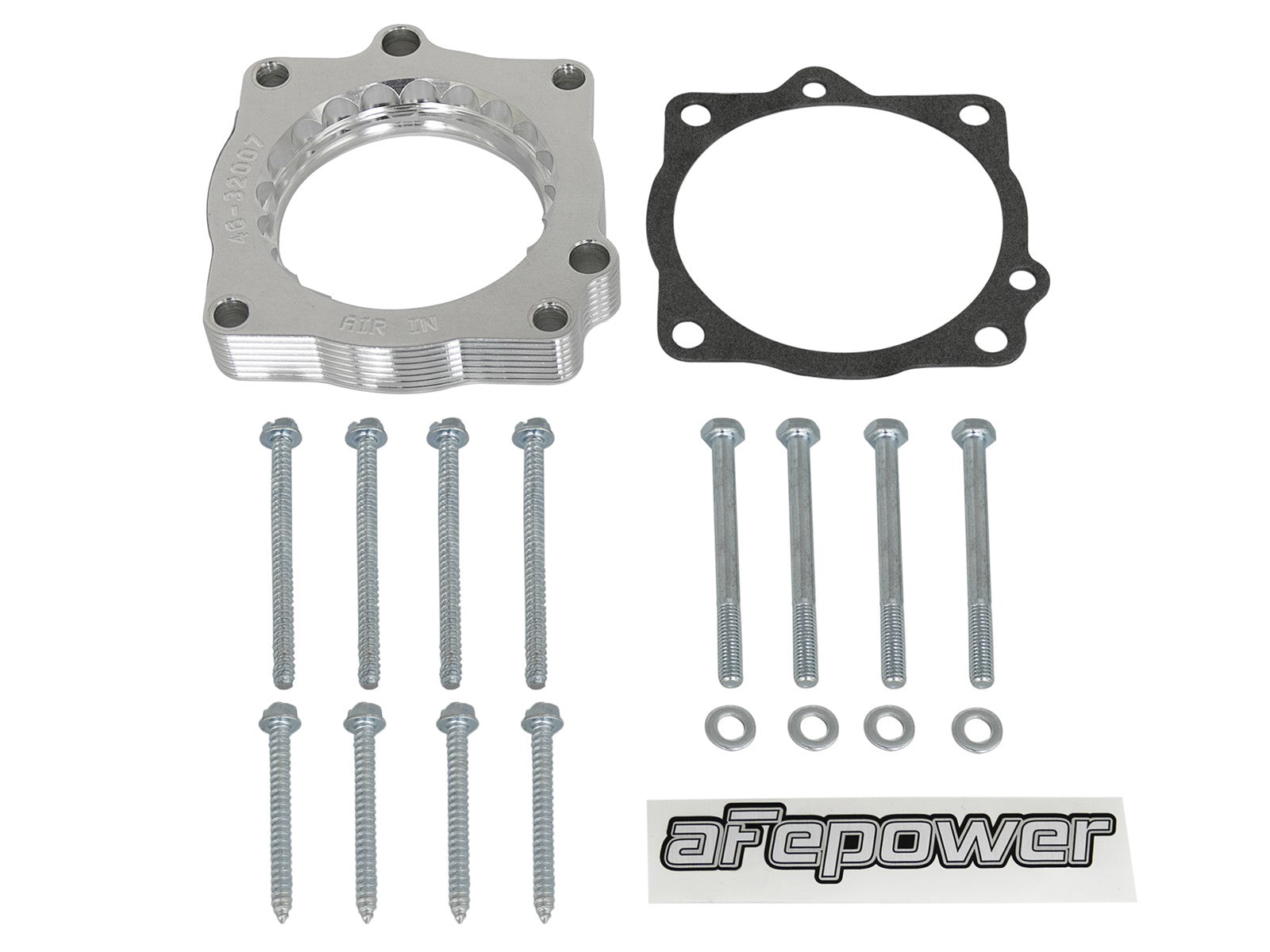 Silver Bullet Throttle Body Spacer Kit Dodge Challenger/Charger SRT-8 08-23 V8-5.7L/6.4L Hemi aFe Power