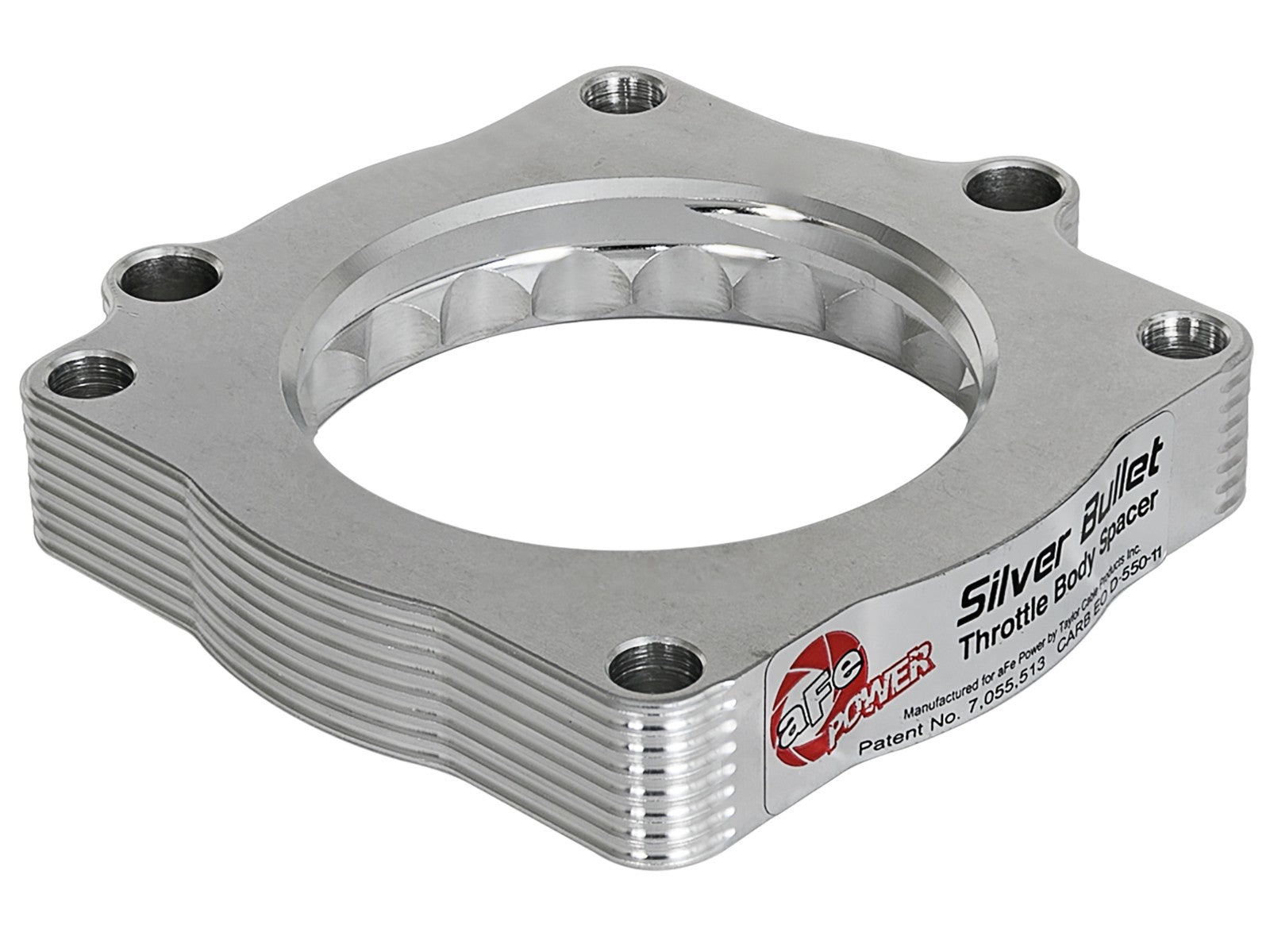 Silver Bullet Throttle Body Spacer Kit Dodge Challenger/Charger SRT-8 08-23 V8-5.7L/6.4L Hemi aFe Power