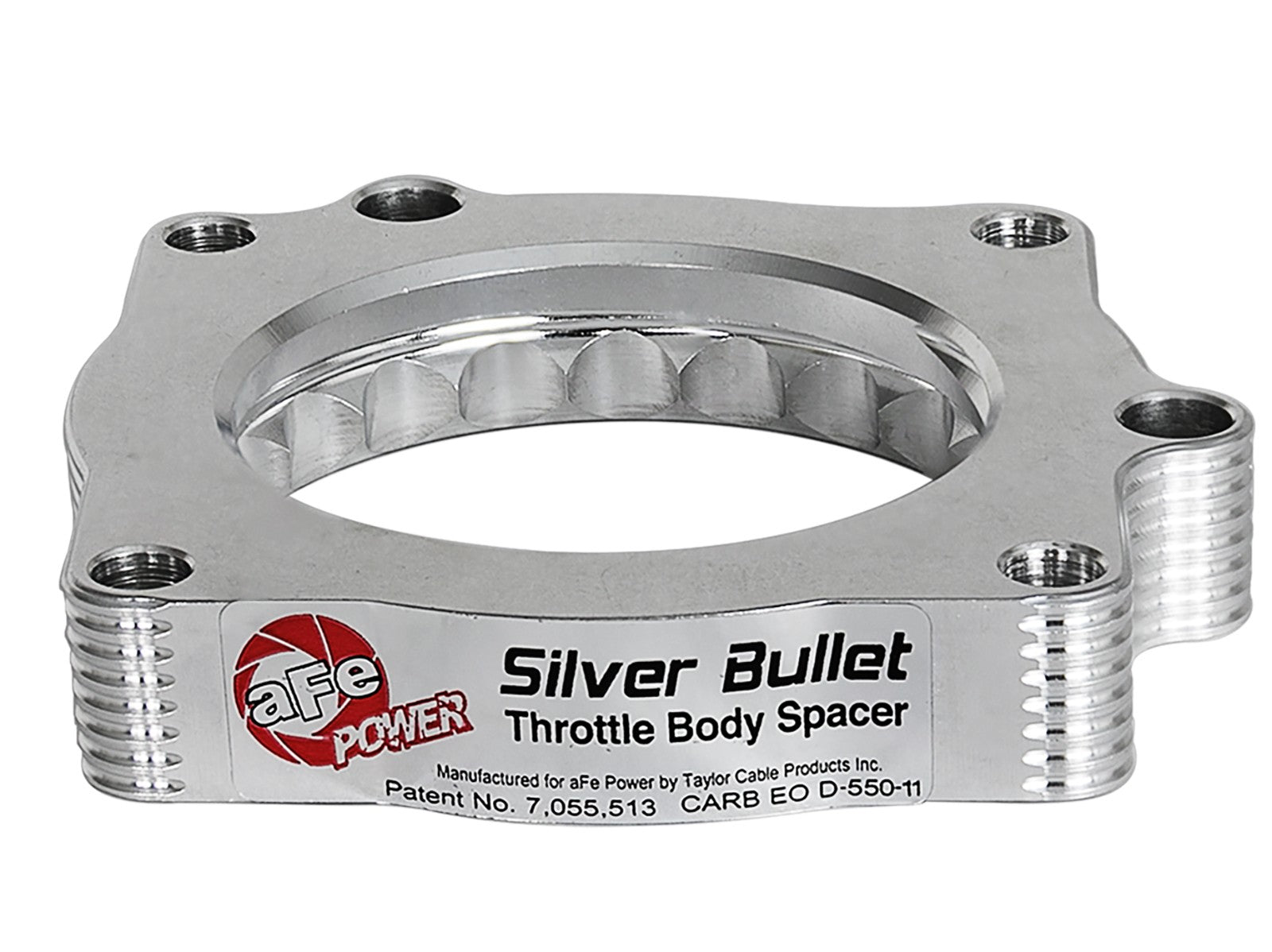 Silver Bullet Throttle Body Spacer Kit Dodge Challenger/Charger SRT-8 08-23 V8-5.7L/6.4L Hemi aFe Power