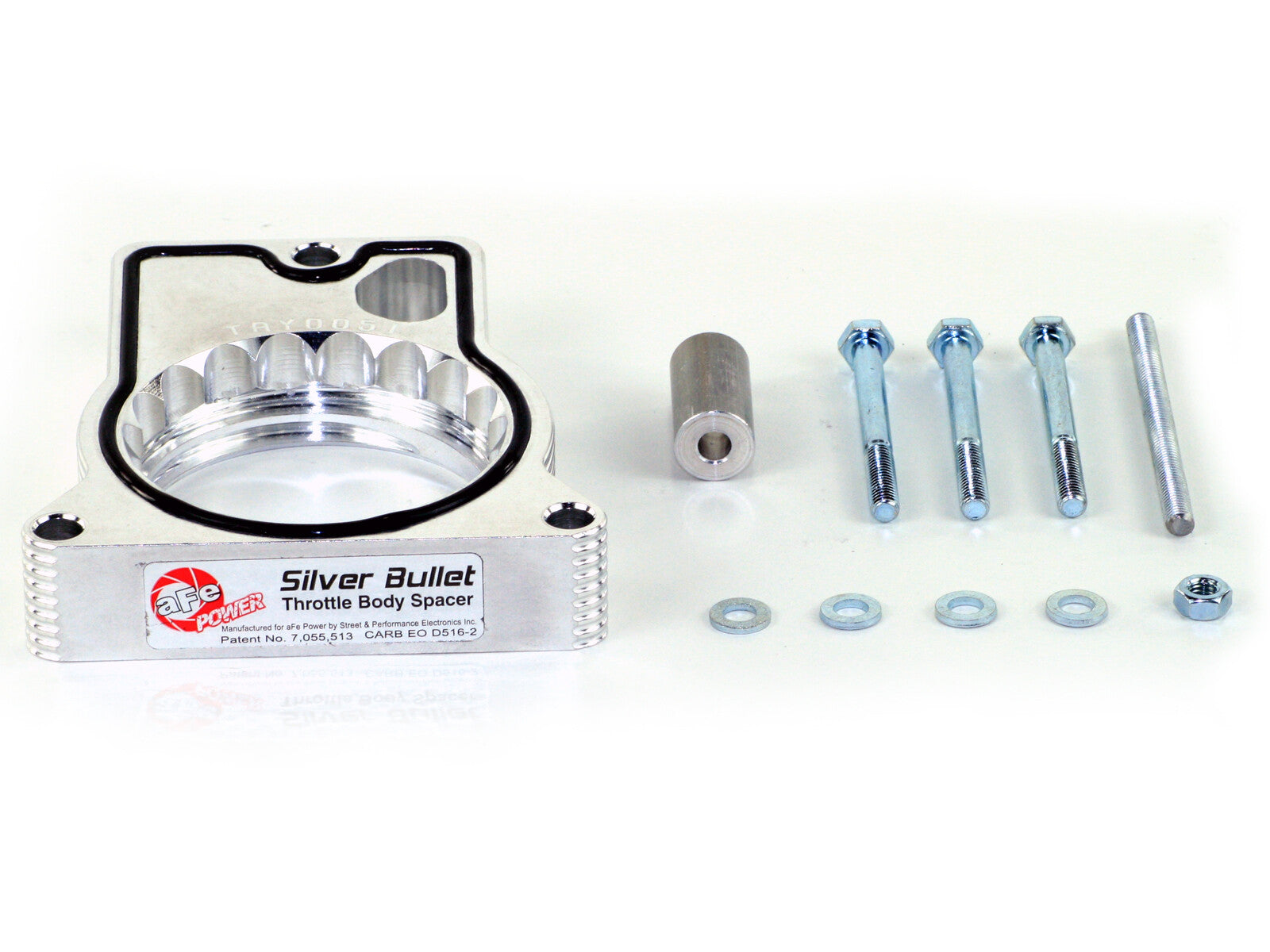 Silver Bullet Throttle Body Spacer Kit Ford Trucks 99-04 V10-6.8L aFe Power