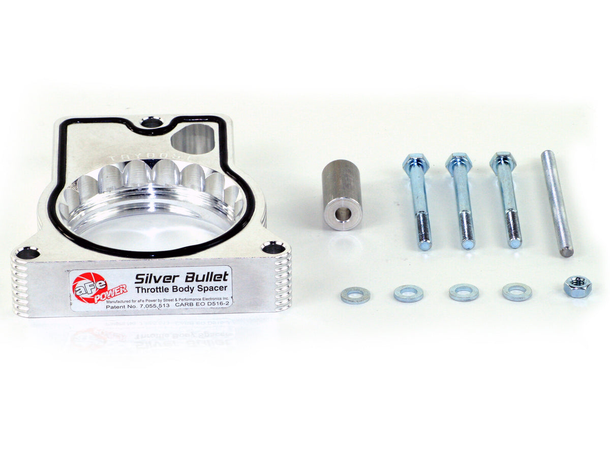 Silver Bullet Throttle Body Spacer Kit Ford Trucks 99-04 V10-6.8L aFe Power
