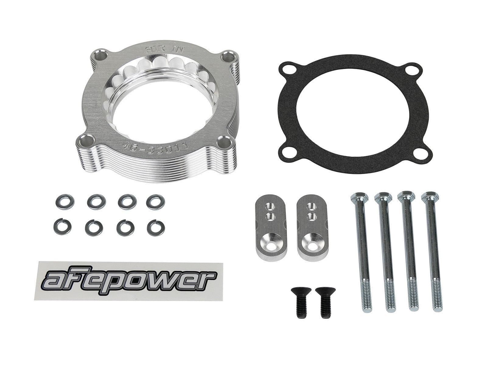 Silver Bullet Throttle Body Spacer Kit Ford F-150 10-14 / F-250/F-350 11-16 V8-6.2L aFe Power