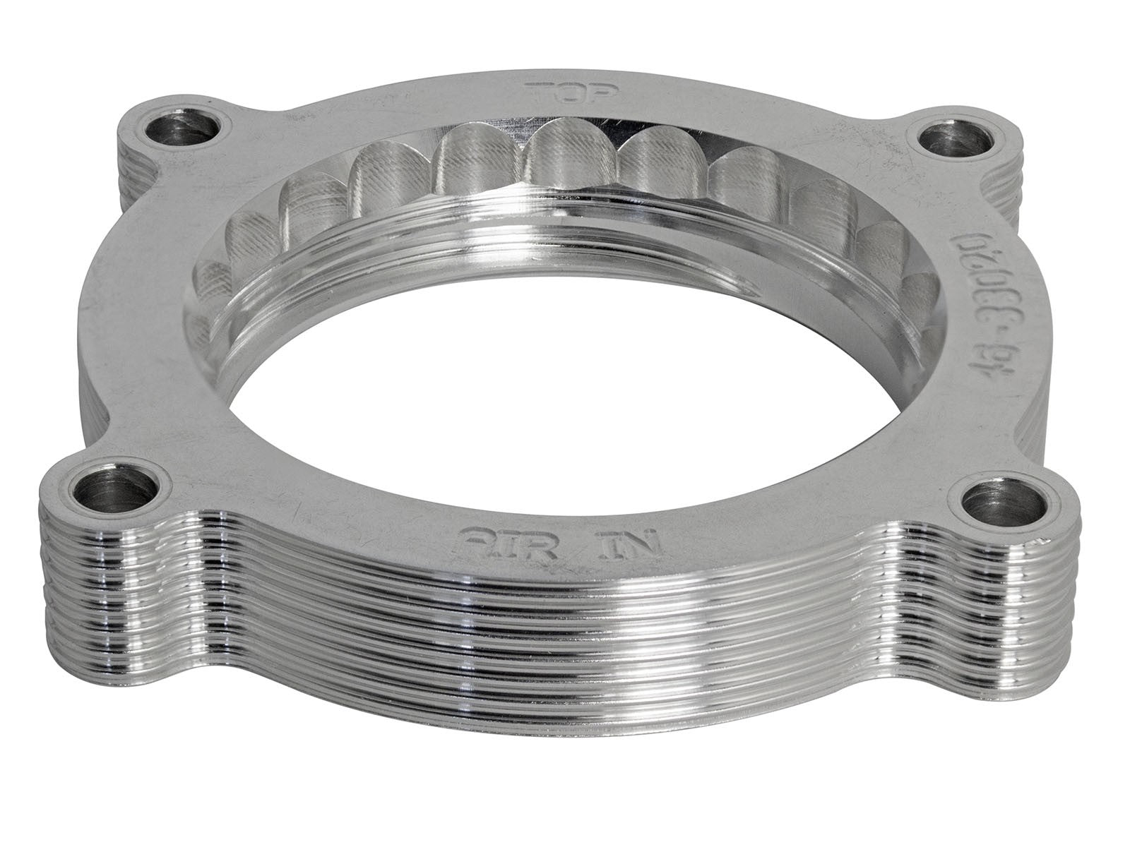 Silver Bullet Throttle Body Spacer Kit Ford Mustang GT 11-23 V8-5.0L 15 ft-lbs Torque Gain aFe Power