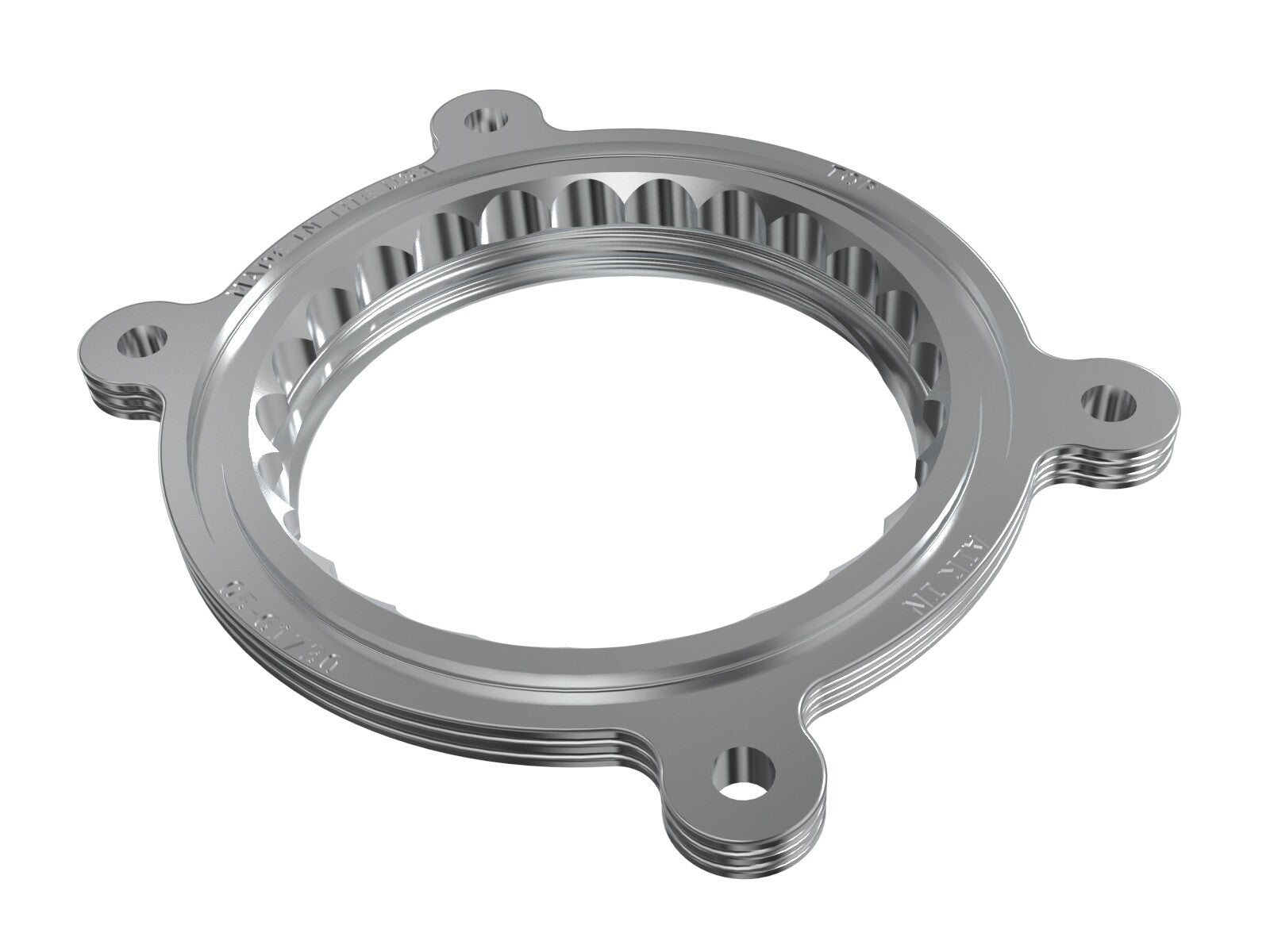 Silver Bullet Throttle Body Spacer Kit Ford Super Duty 23-25 V8-7.3L aFe Power