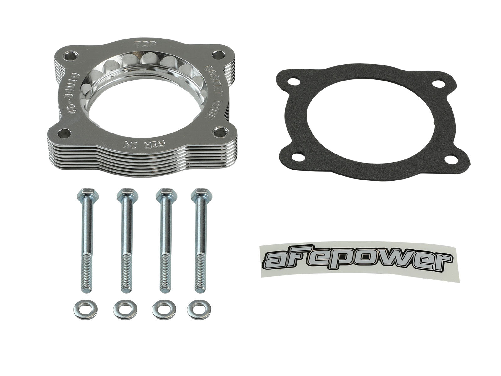 Silver Bullet Throttle Body Spacer Kit GM Trucks 1500 07-13 V6-4.3L aFe Power