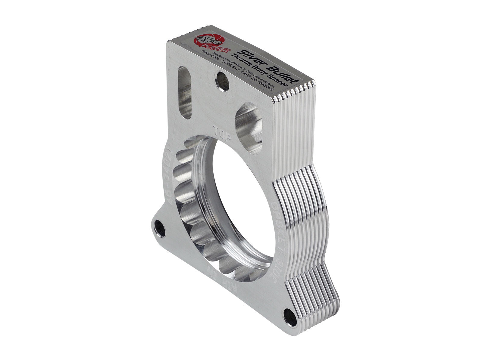 Silver Bullet Throttle Body Spacer Kit GM Trucks 2500/3500 96-00 V8-7.4L/01-07 V8-8.1L aFe Power