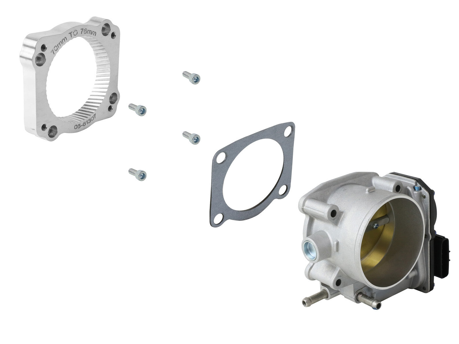 76mm Throttle Body Toyota 4Runner/Fj/Tundra 10-23 (1GR-Fe Dual Vvt-i)/Tacoma 16-23 (2GR-Fks) aFe Power