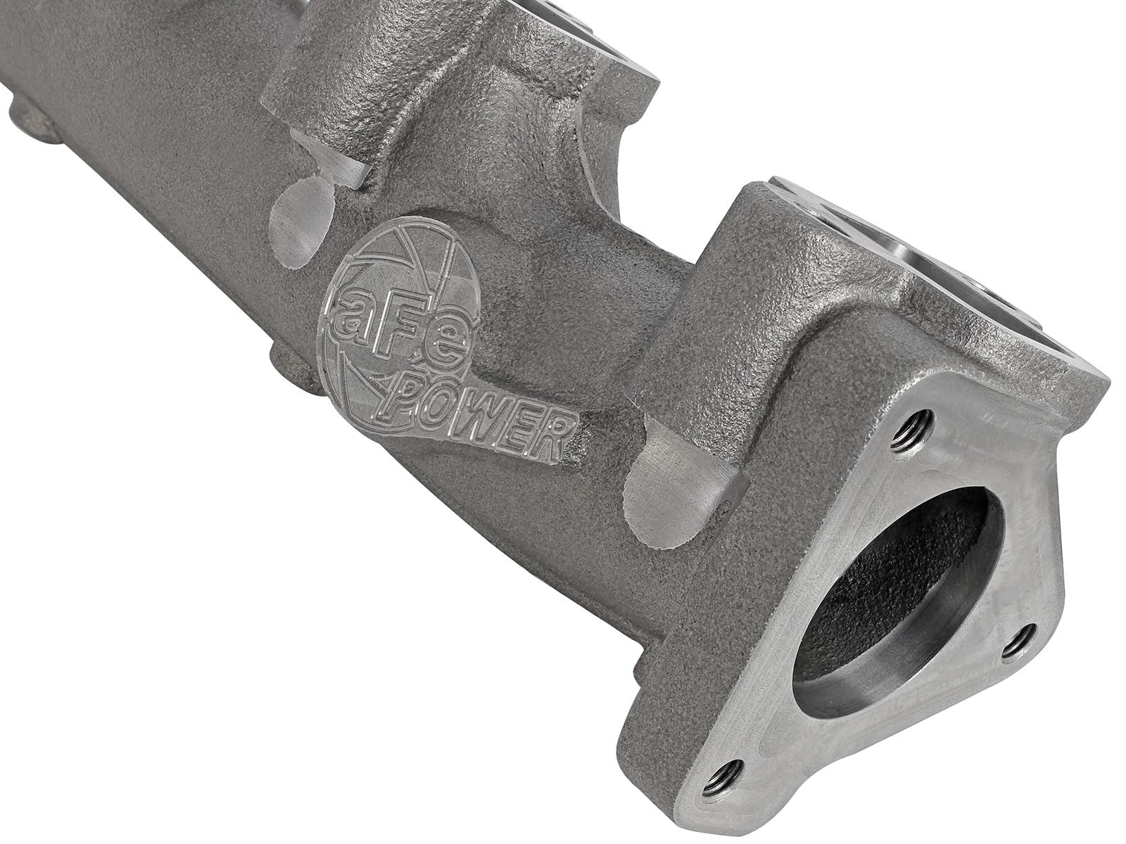 BladeRunner Ported Ductile Iron Exhaust Manifold GM Diesel Trucks 01-16 V8-6.6L (td) Lly/Lbz/Lmm/Lml aFe Power