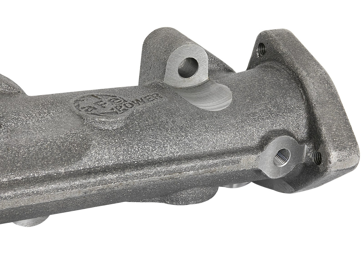 BladeRunner Ported Ductile Iron Exhaust Manifold Ford Diesel Trucks 08-10 V8-6.4L (td) aFe Power
