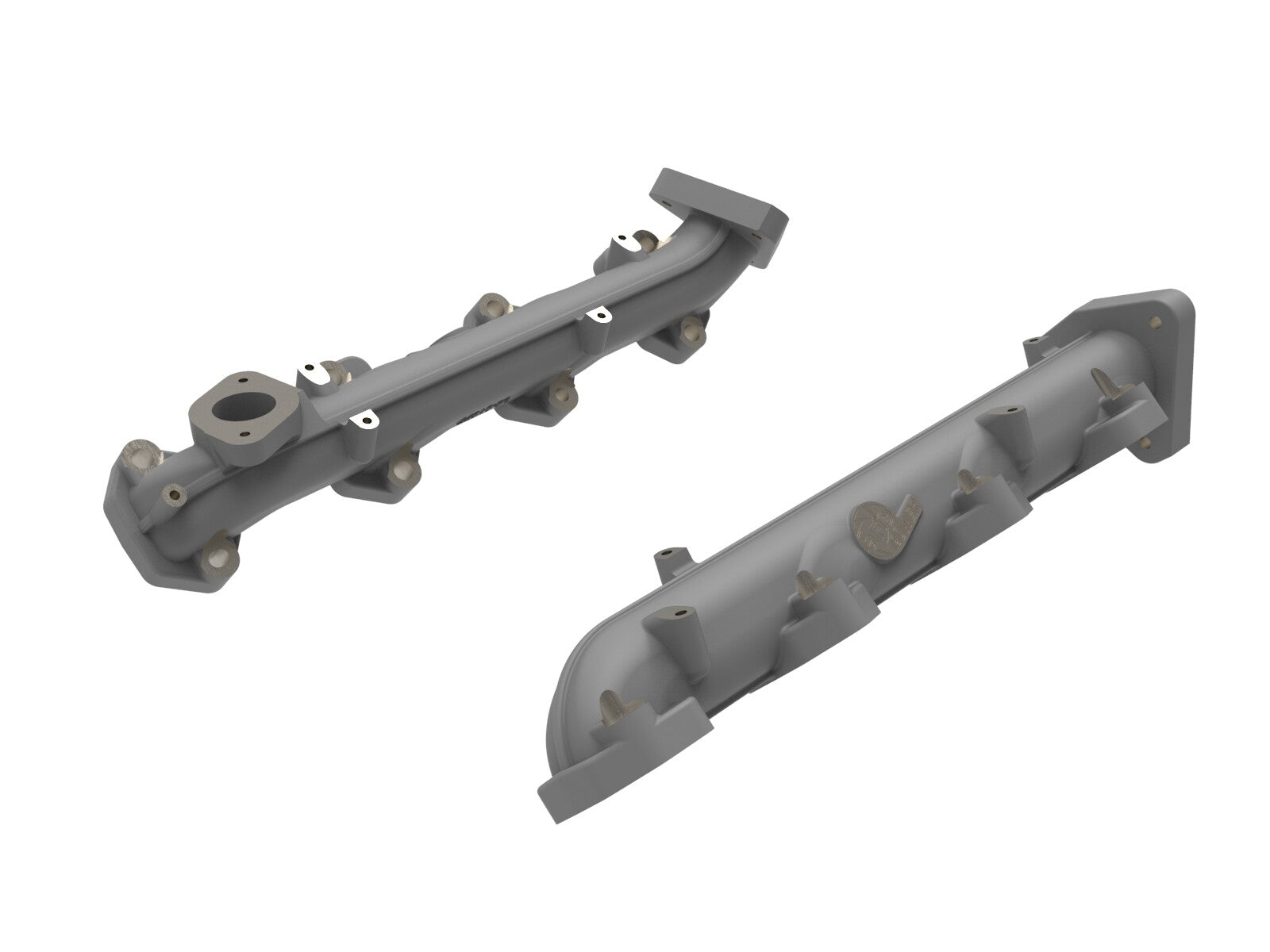 BladeRunner Ported Ductile Iron Exhaust Manifold Ford Diesel Trucks 11-14 V8-6.7L (td) aFe Power