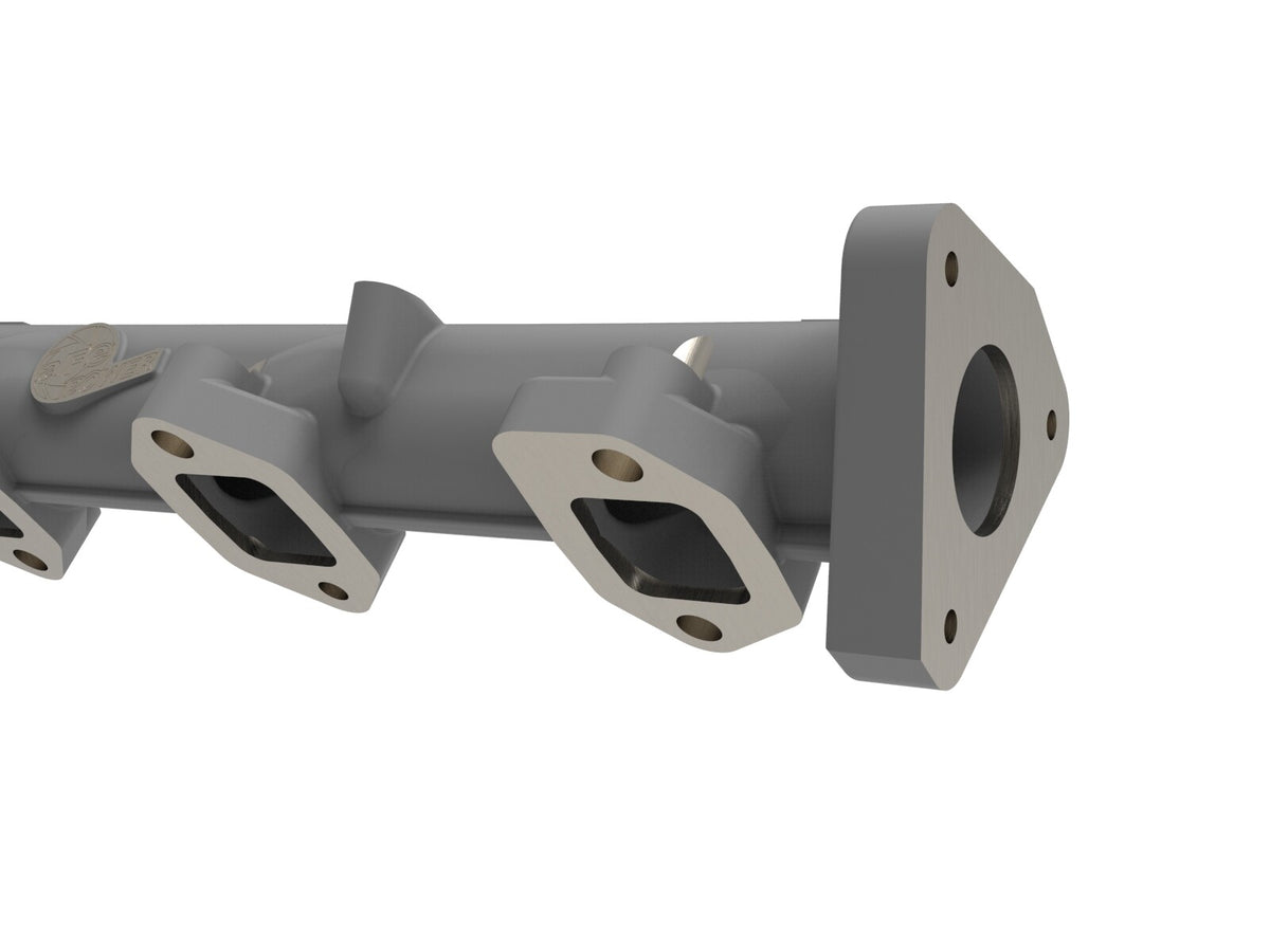 BladeRunner Ported Ductile Iron Exhaust Manifold Ford Diesel Trucks 11-14 V8-6.7L (td) aFe Power