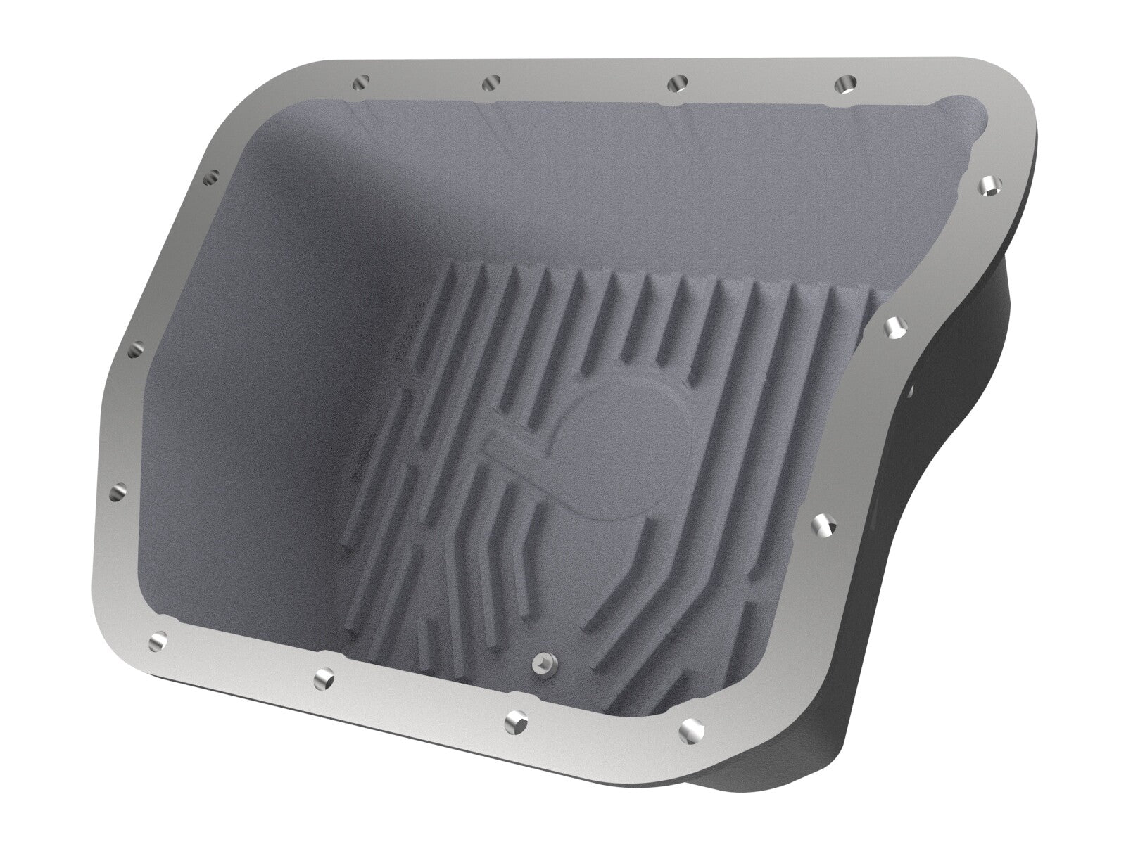 Pro Series Transmission Pan Black w/ Machined Fins Dodge Diesel Trucks 94-07 L6-5.9L (td) aFe Power