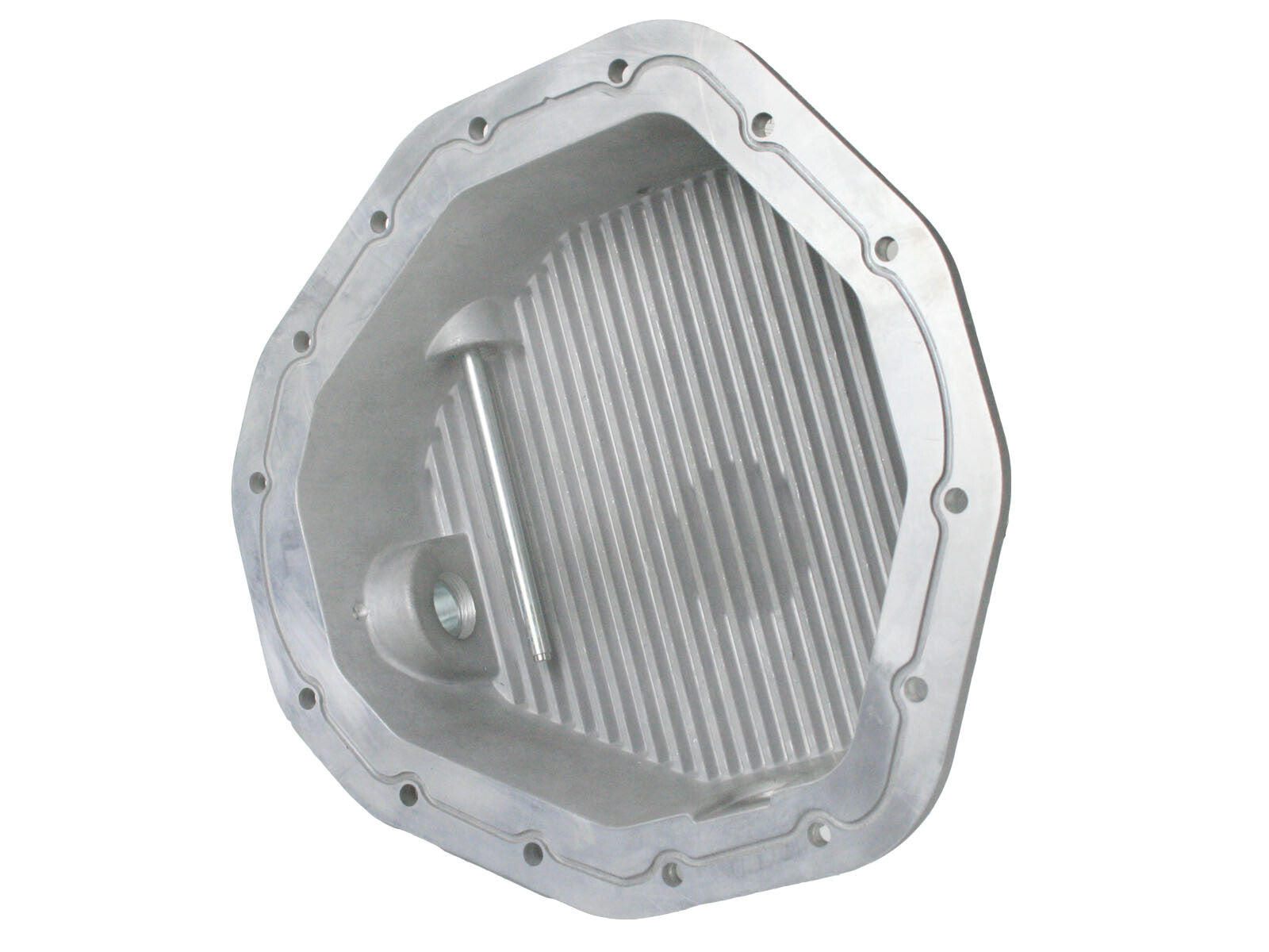 Pro Series Rear Differential Cover Kit Black w/ Machined Fins & Gear Oil Dodge Diesel Trucks 03-05 L6-5.9L (td) aFe Power