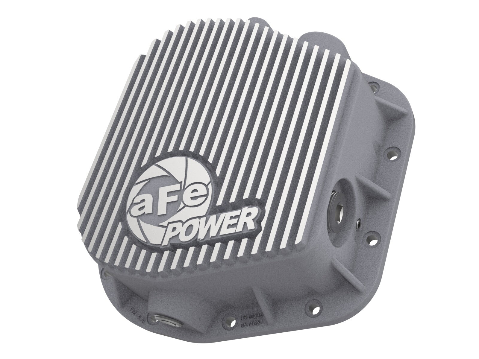 Street Series Rear Differential Cover Raw w/ Machined Fins Ford F-150 97-23 (9.75-12) aFe Power