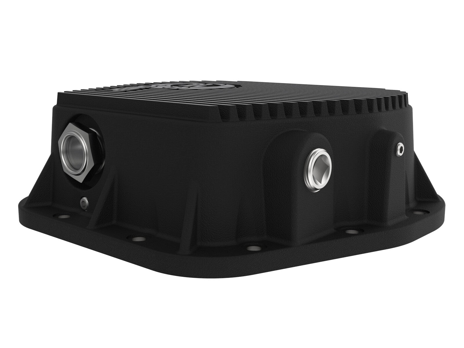Pro Series Rear Differential Cover Black w/ Machined Fins Ford F-150 97-23 (9.75-12) aFe Power