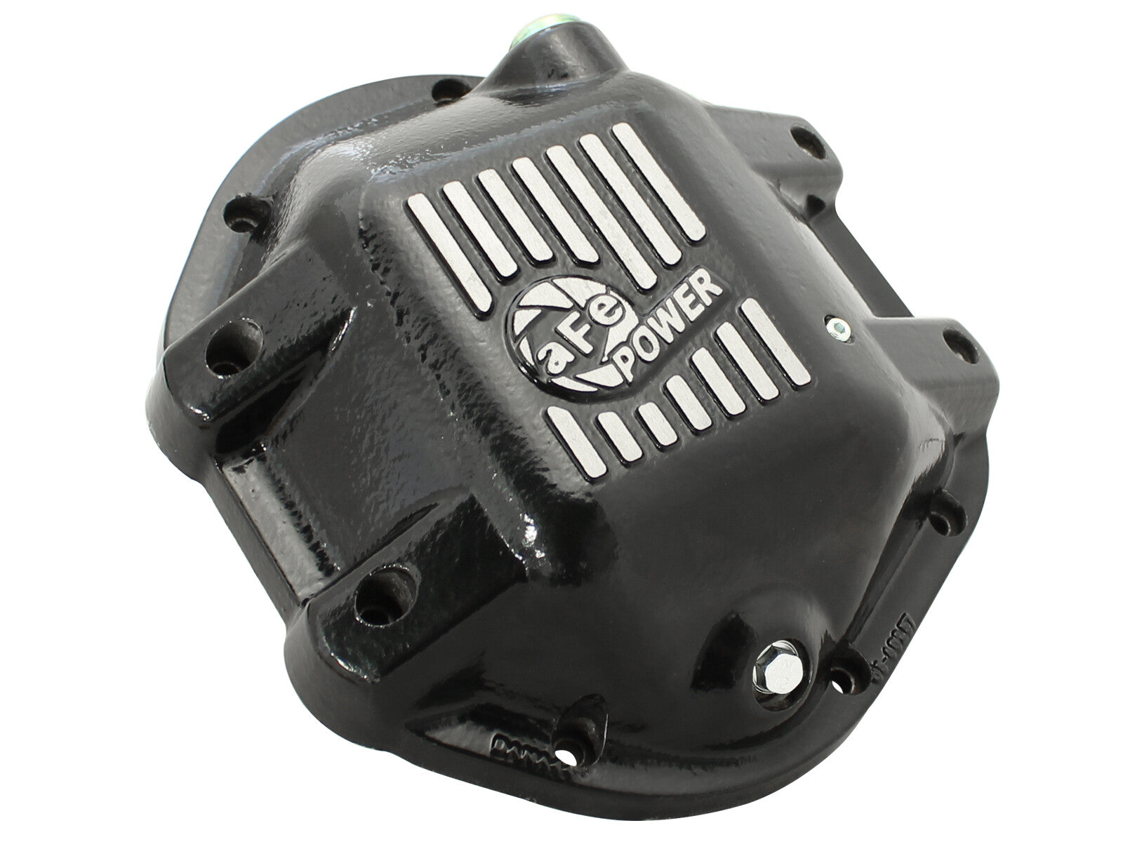 Pro Series Rear Differential Cover Black w/ Machined Fins Jeep Wrangler (TJ/JK) 97-18 Dana 44 aFe Power