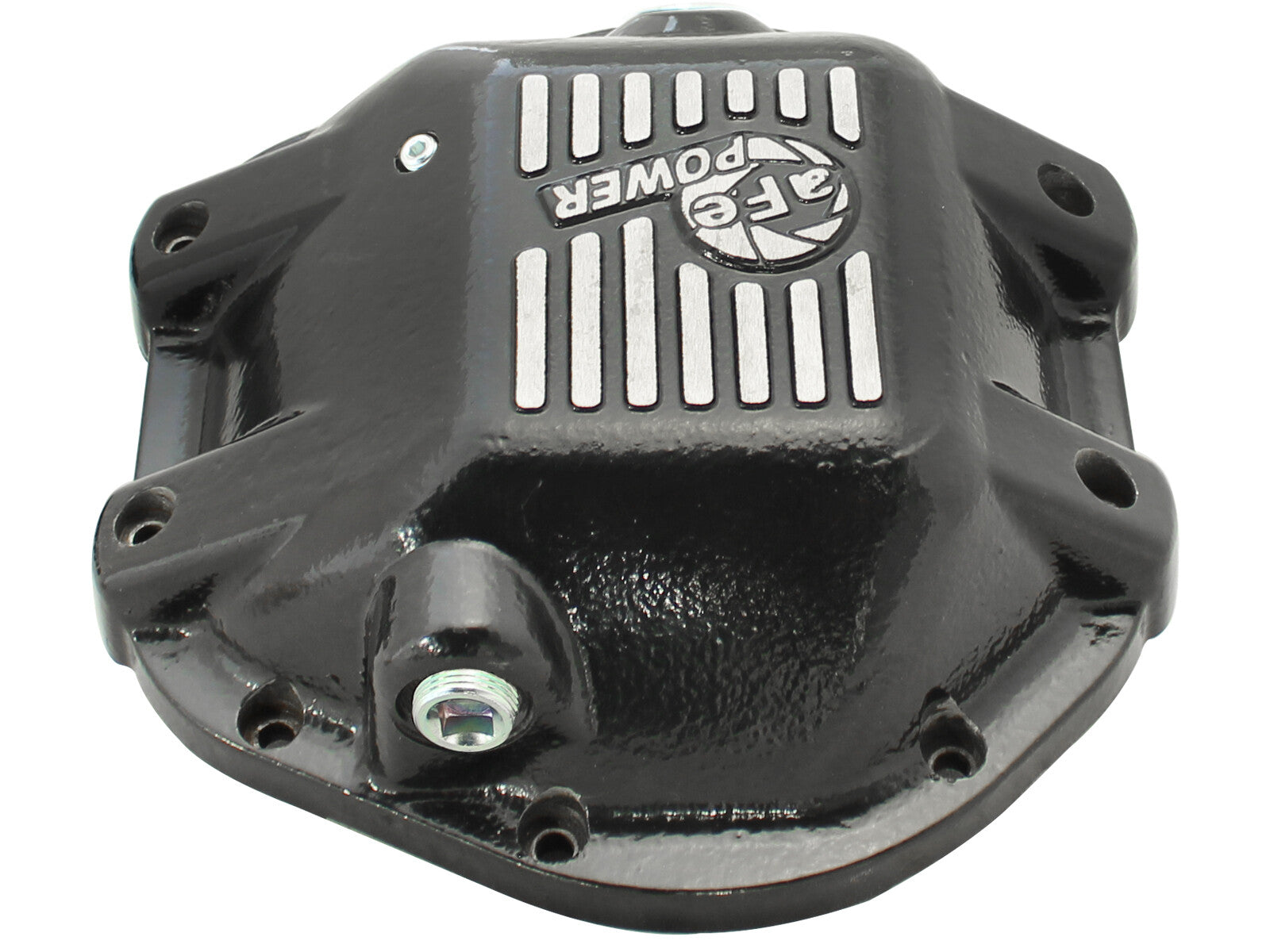 Pro Series Rear Differential Cover Black w/ Machined Fins Jeep Wrangler (TJ/JK) 97-18 Dana 44 aFe Power