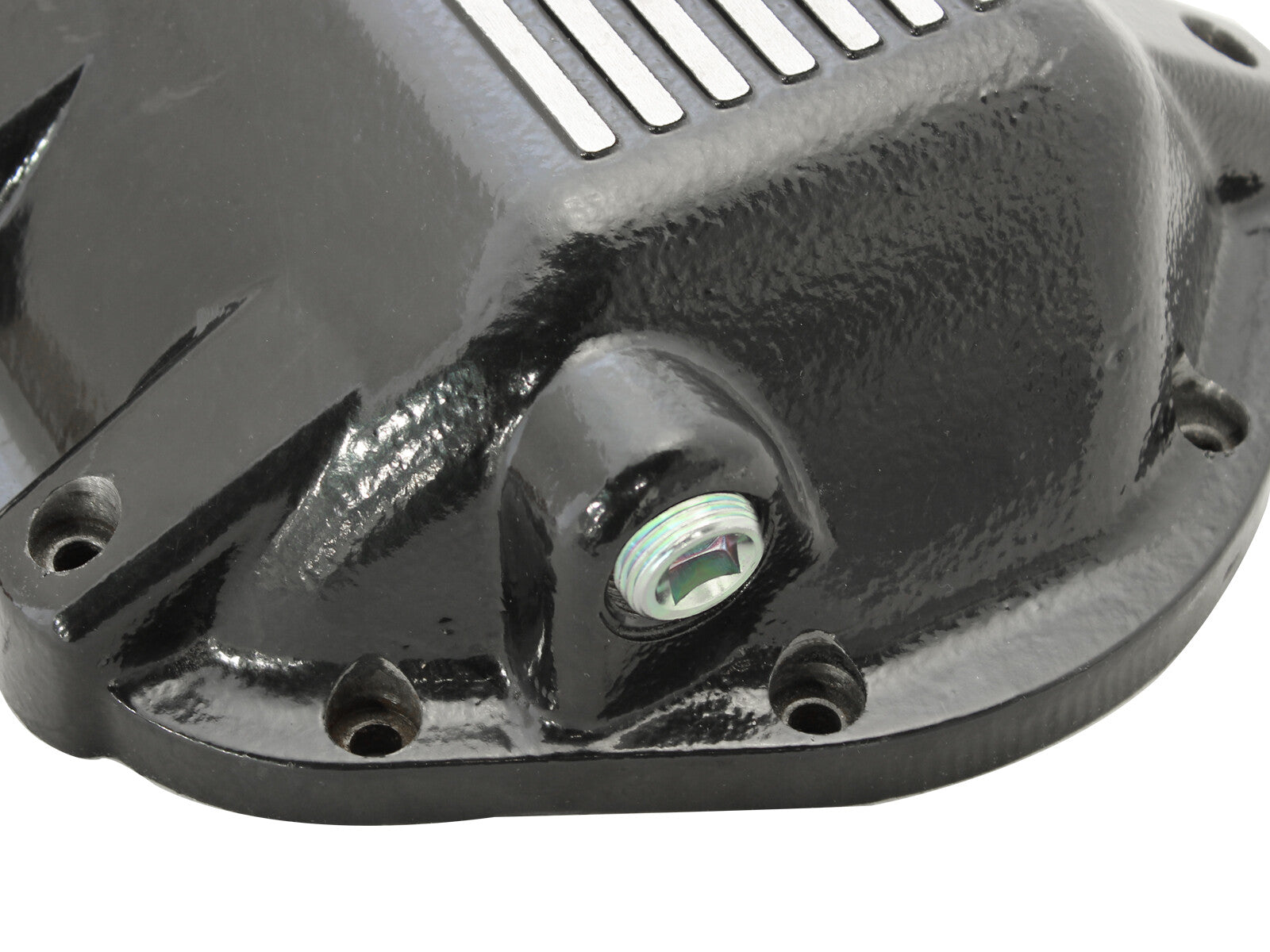 Pro Series Rear Differential Cover Black w/ Machined Fins Jeep Wrangler (TJ/JK) 97-18 Dana 44 aFe Power