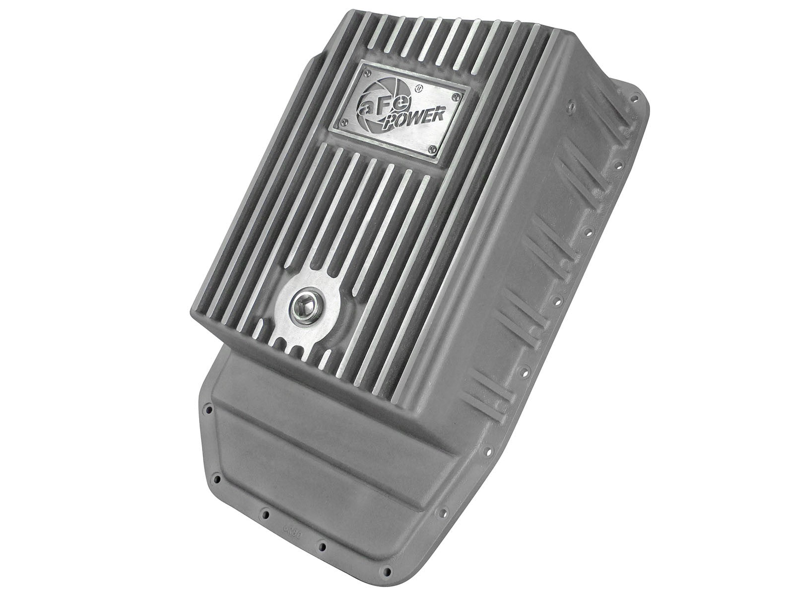 Street Series Transmission Pan Black w/ Machined Fins Ford F-150 Trucks 09-20 (6R80 Transmission) aFe Power