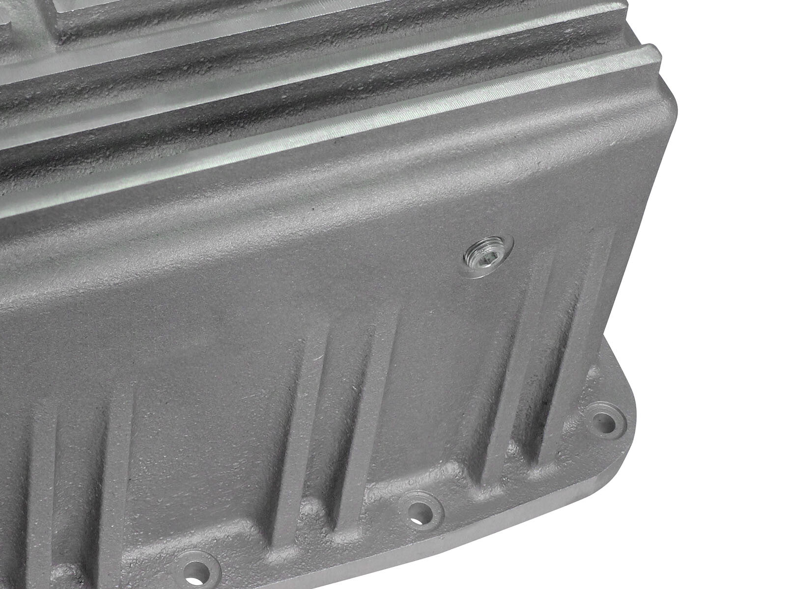 Street Series Transmission Pan Black w/ Machined Fins Ford F-150 Trucks 09-20 (6R80 Transmission) aFe Power