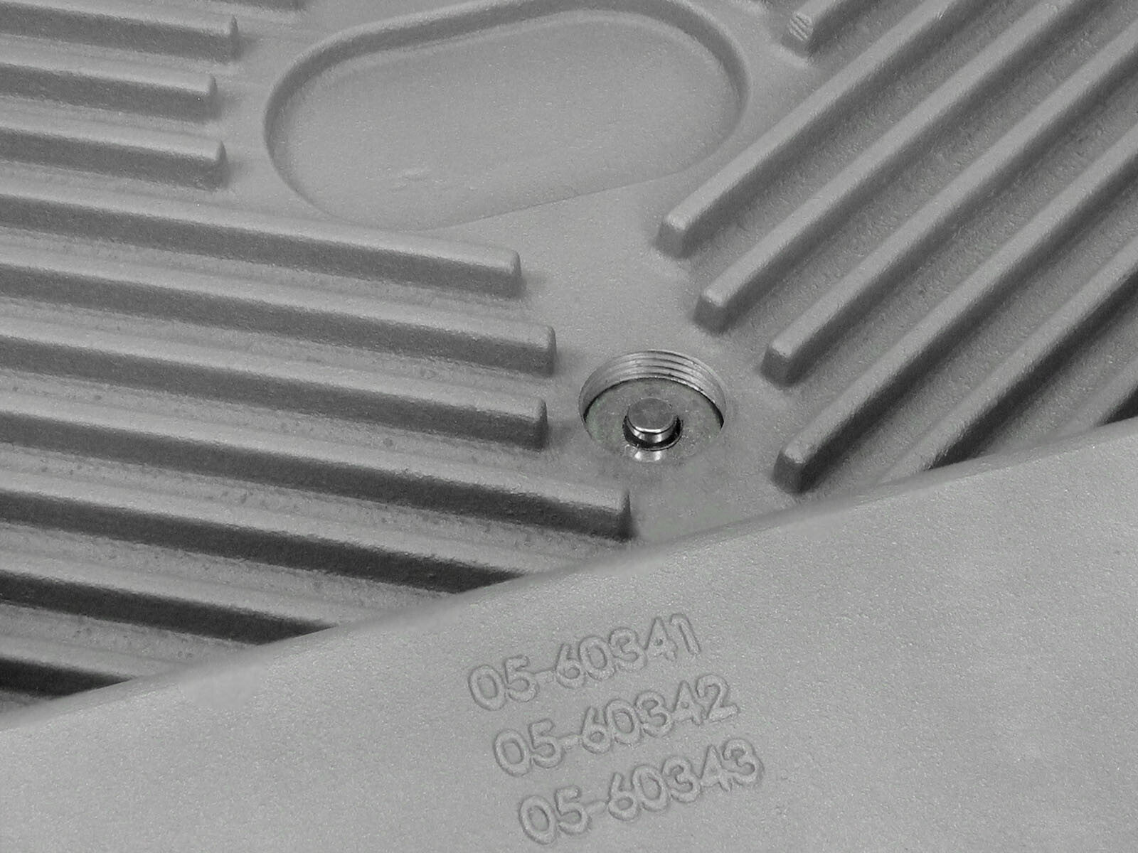 Street Series Transmission Pan Raw w/ Machined Fins Ford Super Duty Trucks 11-21 (6R140 Transmission) aFe Power