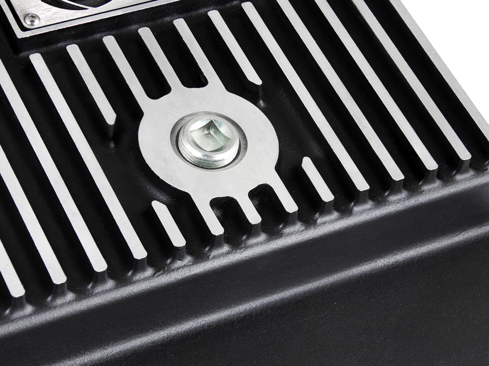Pro Series Transmission Pan Black w/ Machined Fins GM Trucks 99-16 aFe Power