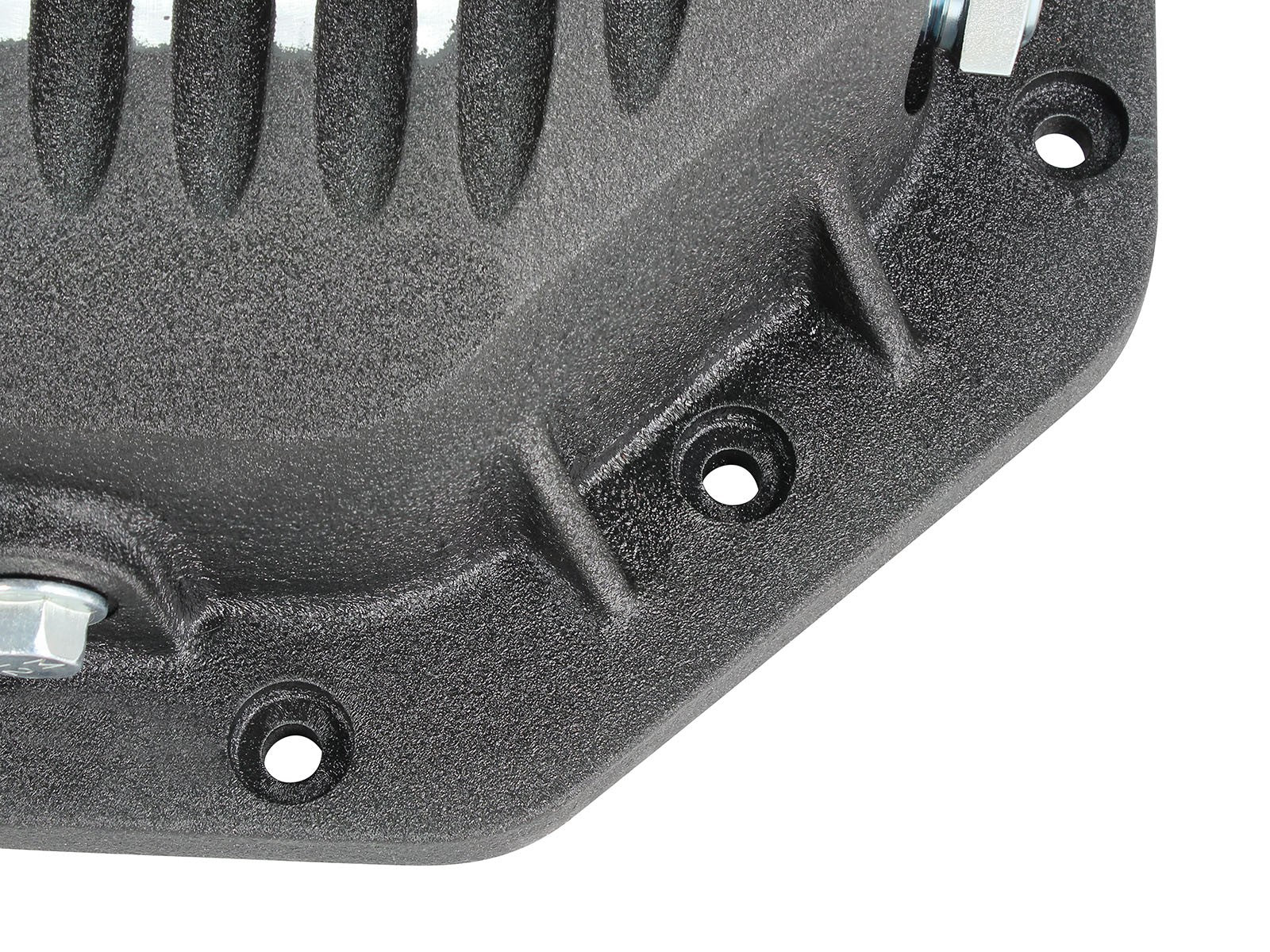Pro Series Rear Differential Cover Black w/ Machined Fins Dodge 1500 94-18/ Ram EcoDiesel 14-22 (Corporate 9.25-12) aFe Power