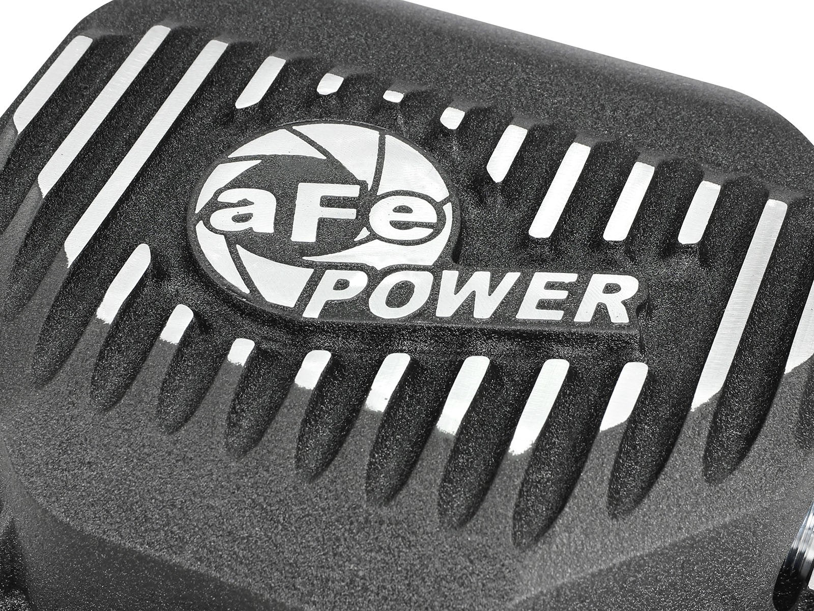 Pro Series Rear Differential Cover Black w/ Machined Fins Dodge 1500 94-18/ Ram EcoDiesel 14-22 (Corporate 9.25-12) aFe Power