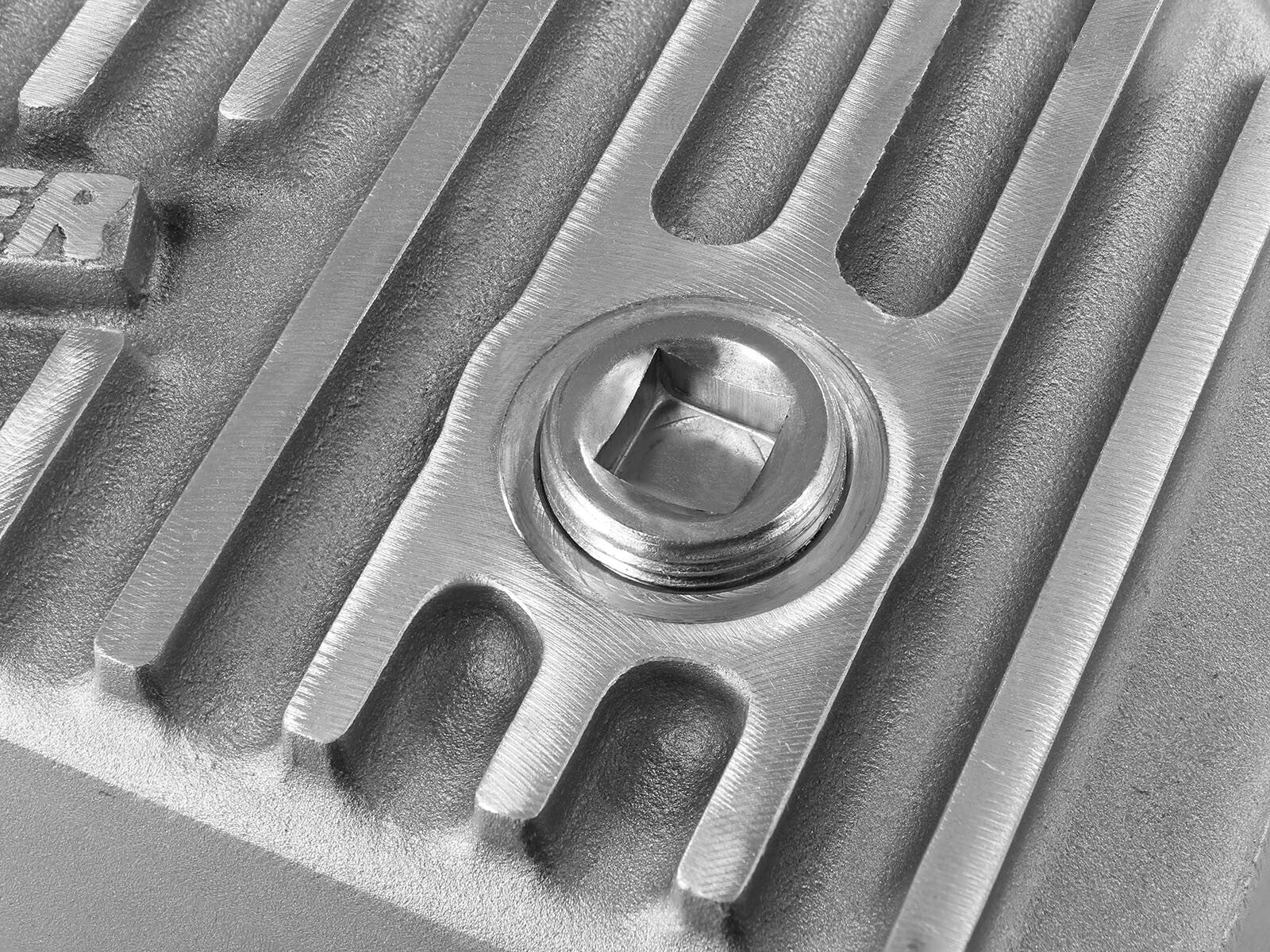 Street Series Engine Oil Pan Raw w/ Machined Fins Dodge Ram 1500 EcoDiesel 14-18 V6-3.0L (td) aFe Power