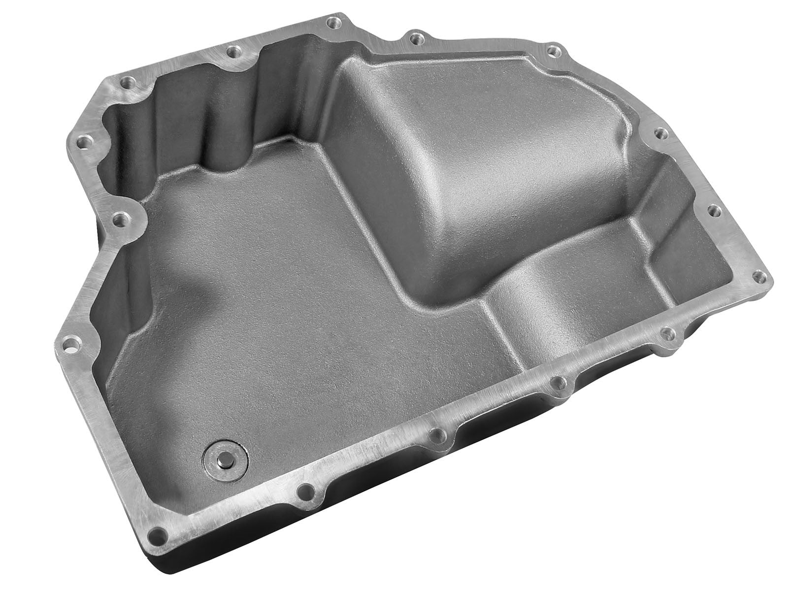 Pro Series Engine Oil Pan Black w/ Machined Fins Dodge Ram 1500 EcoDiesel 14-18 V6-3.0L (td) aFe Power