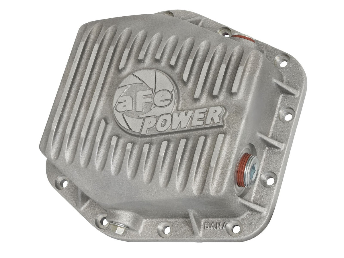Street Series Rear Differential Cover Raw w/ Machined Fins GM Colorado/Canyon 15-22 L4/V6 (Dana M220-12) aFe Power