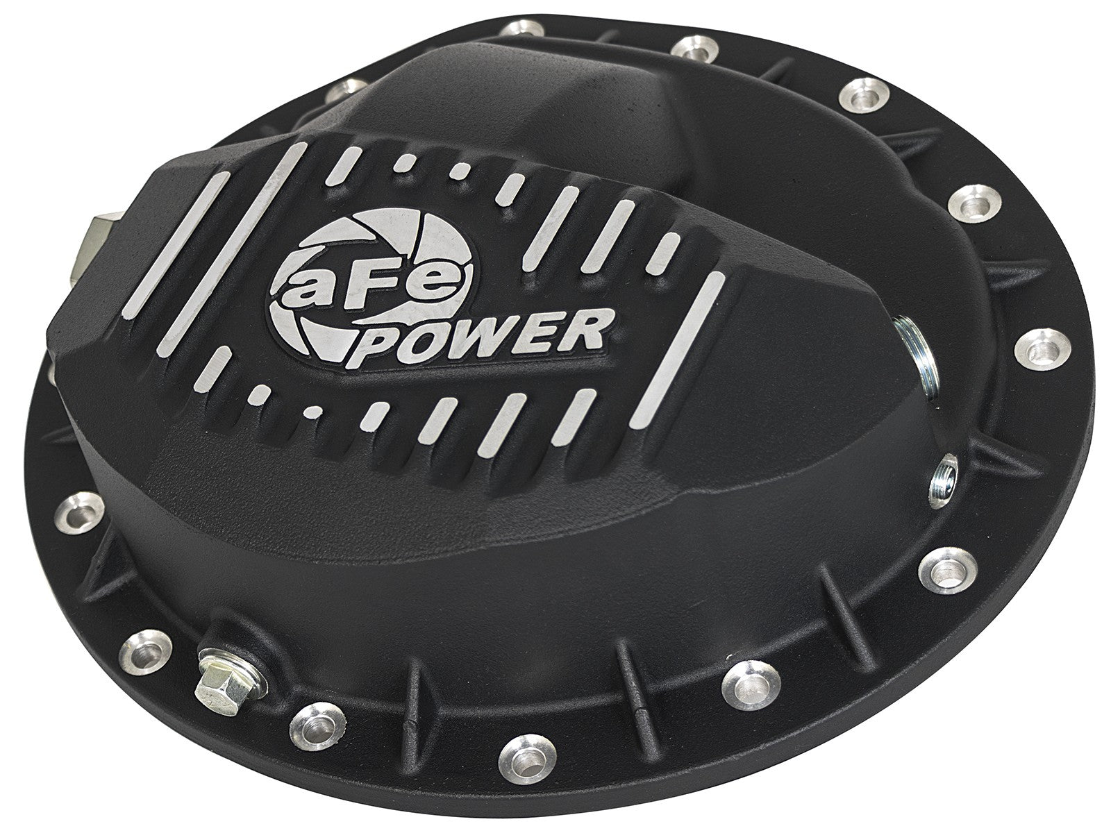 Pro Series Rear Differential Cover Black w/ Machined Fins GM Trucks 99-13 aFe Power