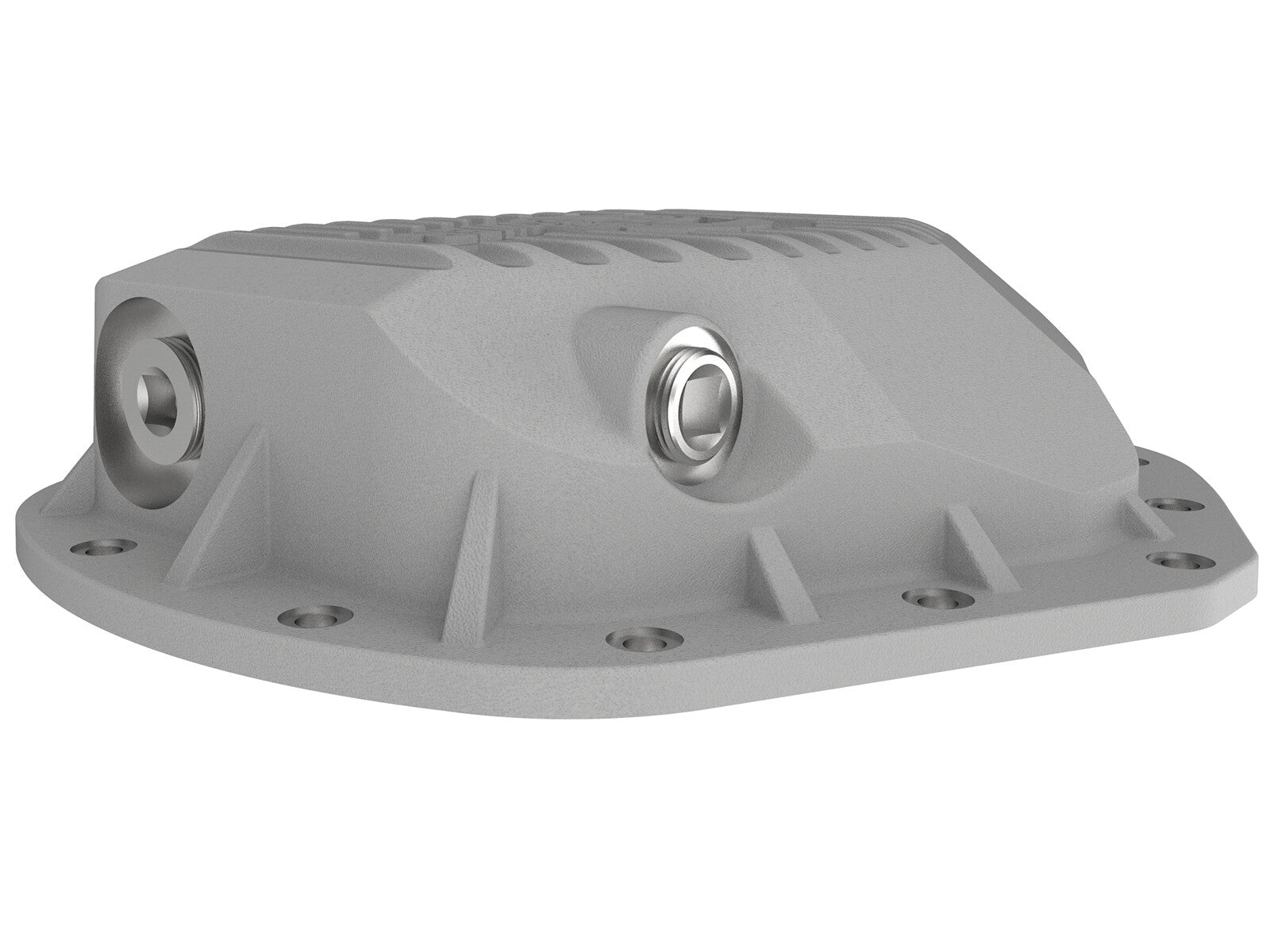 Street Series Rear Differential Cover Raw w/ Machined Fins Dodge Trucks 2500/3500 03-18 aFe Power