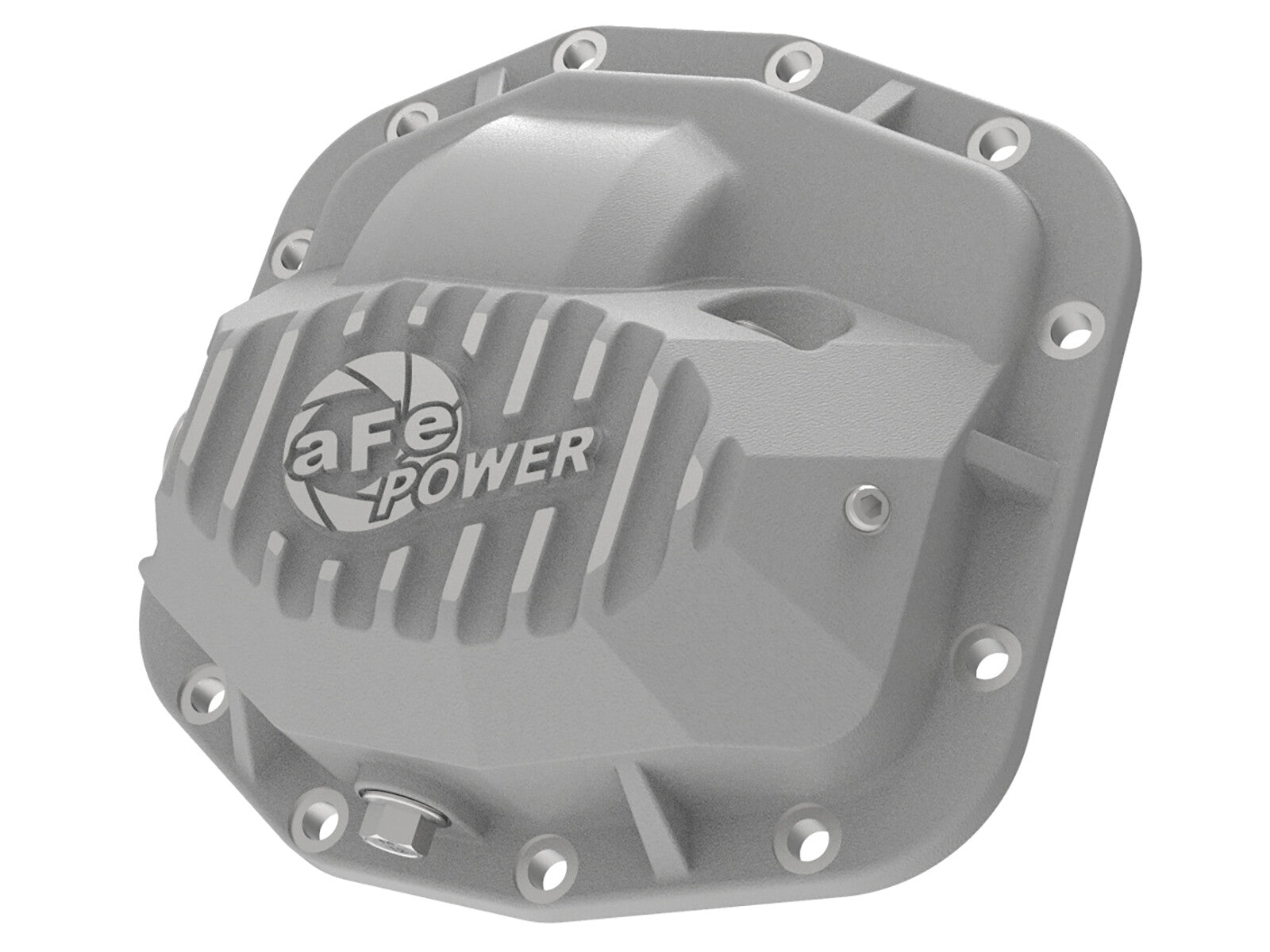 Street Series Front Differential Cover Raw Jeep Wrangler (Jl) 18-23 L4-2.0L (t)/ V6-3.6L (Dana M186) aFe Power