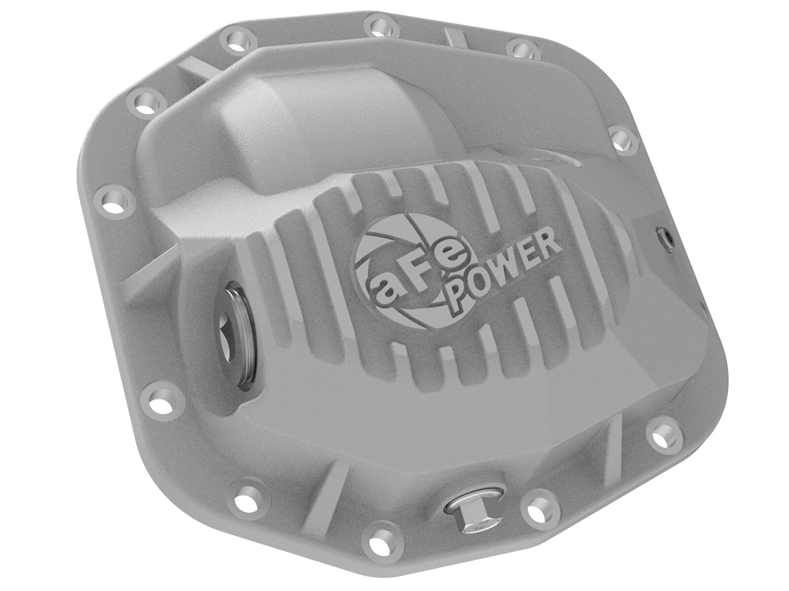 Street Series Front Differential Cover Raw Jeep Wrangler (Jl) 18-23 L4-2.0L (t)/ V6-3.6L (Dana M186) aFe Power
