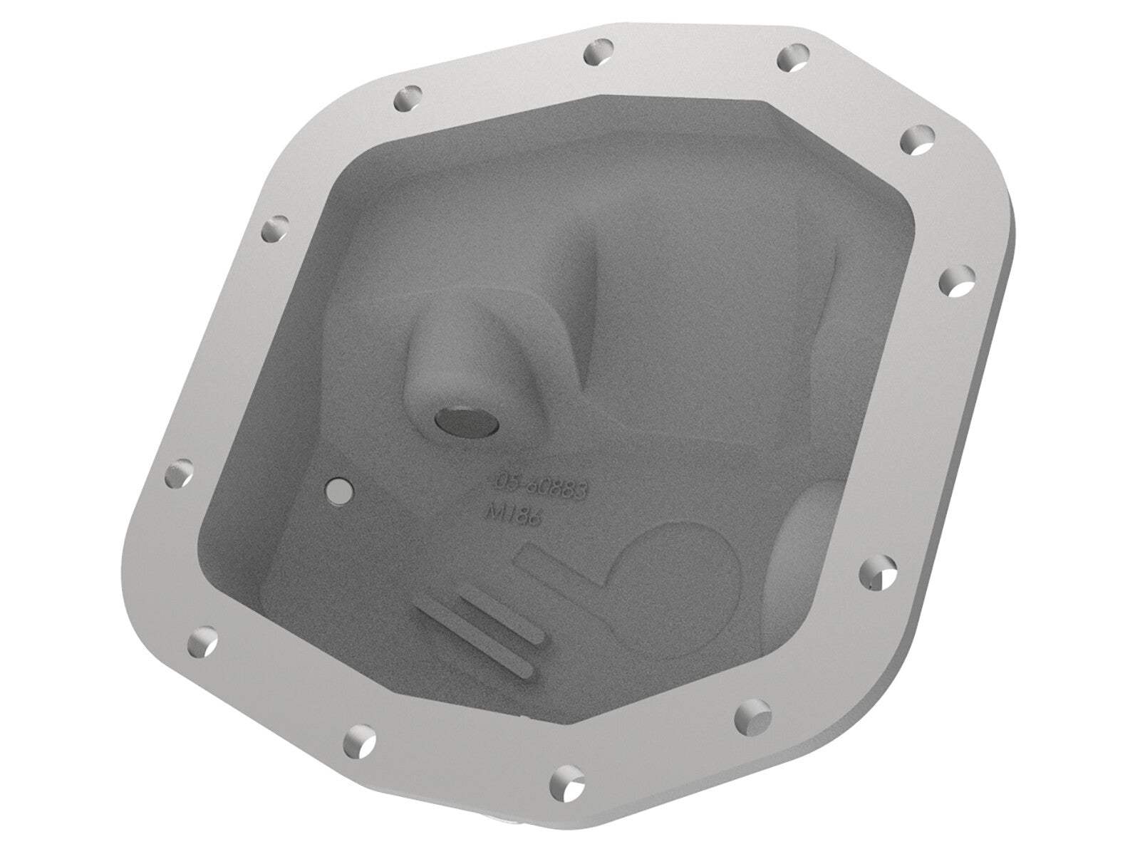 Street Series Front Differential Cover Raw Jeep Wrangler (Jl) 18-23 L4-2.0L (t)/ V6-3.6L (Dana M186) aFe Power