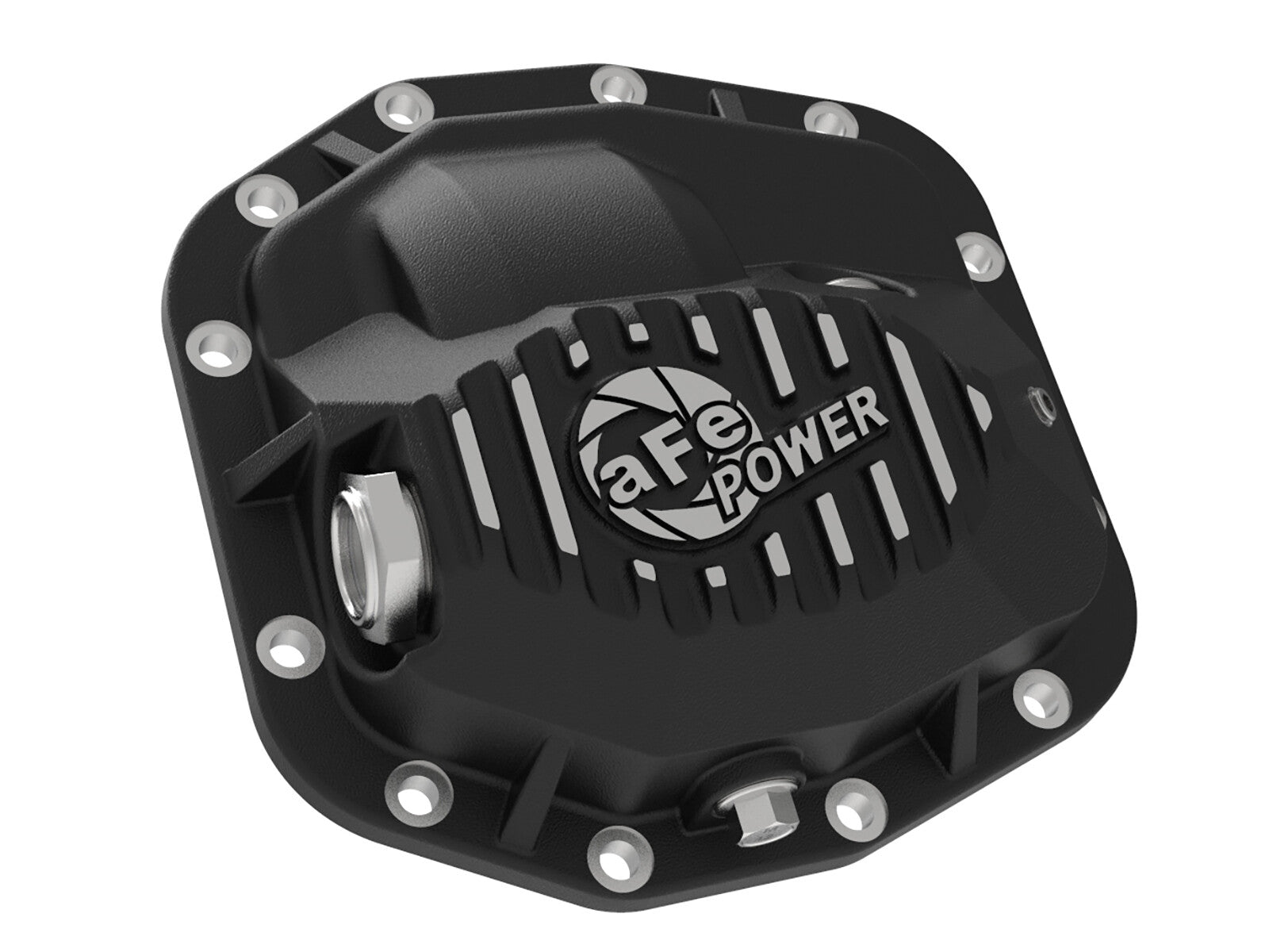 Pro Series Front Differential Cover Black w/ Oil Jeep Wrangler (Jl) 18-23 L4-2.0L (t)/ V6-3.6L (Dana M186) aFe Power
