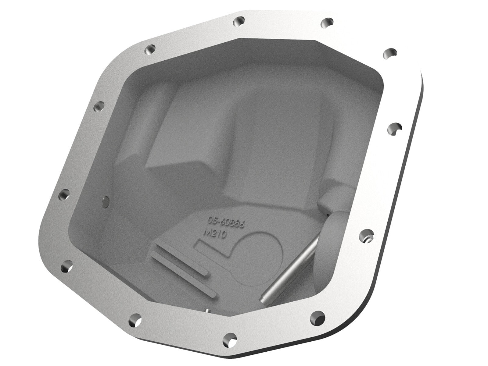 Pro Series Front Differential Cover Black Finish w/ Machined Fins Jeep Wrangler (Jl) 18-23/ Gladiator (Jt) 20-23 (Dana M210) aFe Power