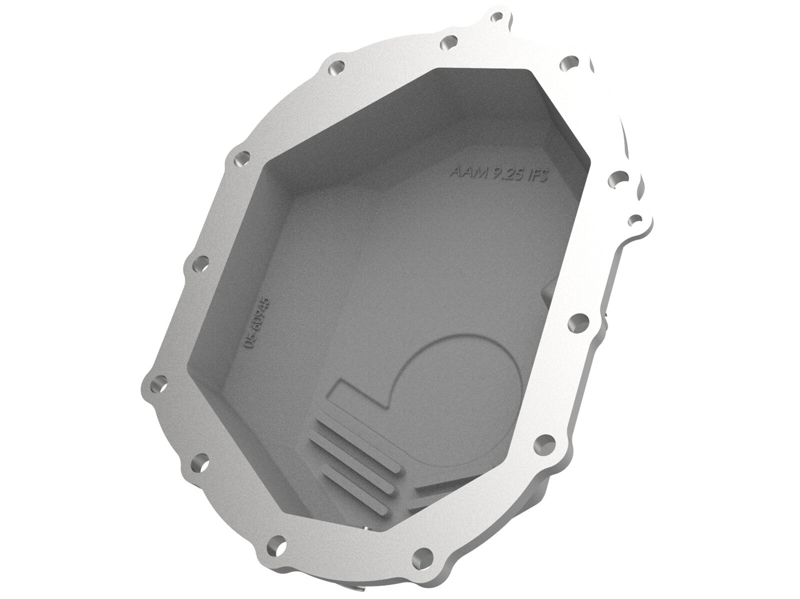 Street Series Front Differential Cover Raw w/ Machined Fins GM 2500/3500 11-20 V8-6.0L/6.6L (Aam 9.25) aFe Power