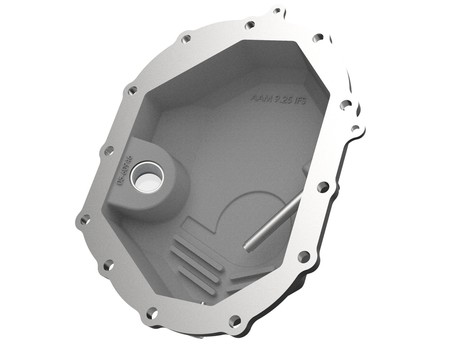 Pro Series Front Differential Cover Black w/ Machined Fins GM 2500/3500 11-20 V8-6.0L/6.6L (Aam 9.25) aFe Power