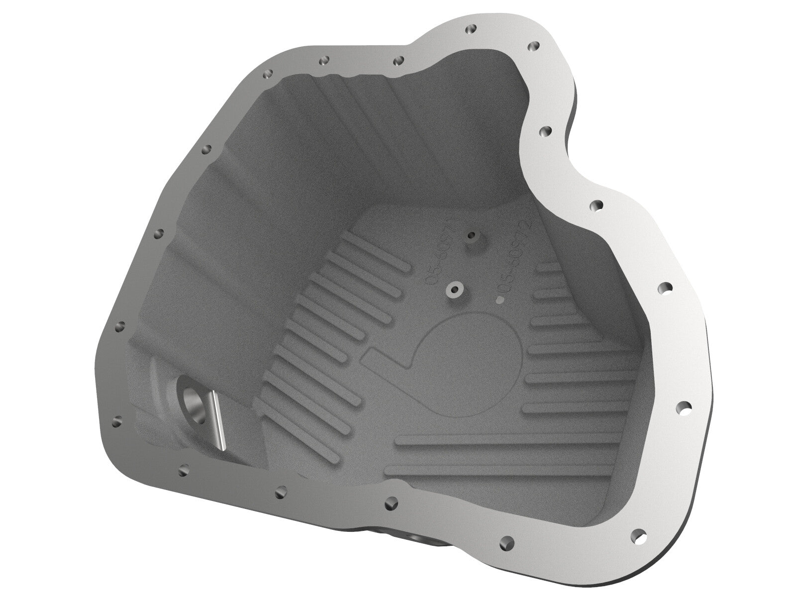 Pro Series Engine Oil Pan Black w/ Machined Fins GM Diesel Trucks 11-16 V8-6.6L (td) Lml aFe Power