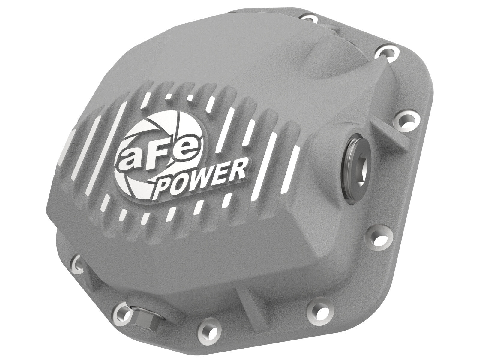 Street Series Rear Differential Cover Raw w/ Machined Fins Jeep Wrangler (Jl) 18-23 (Dana M200) aFe Power
