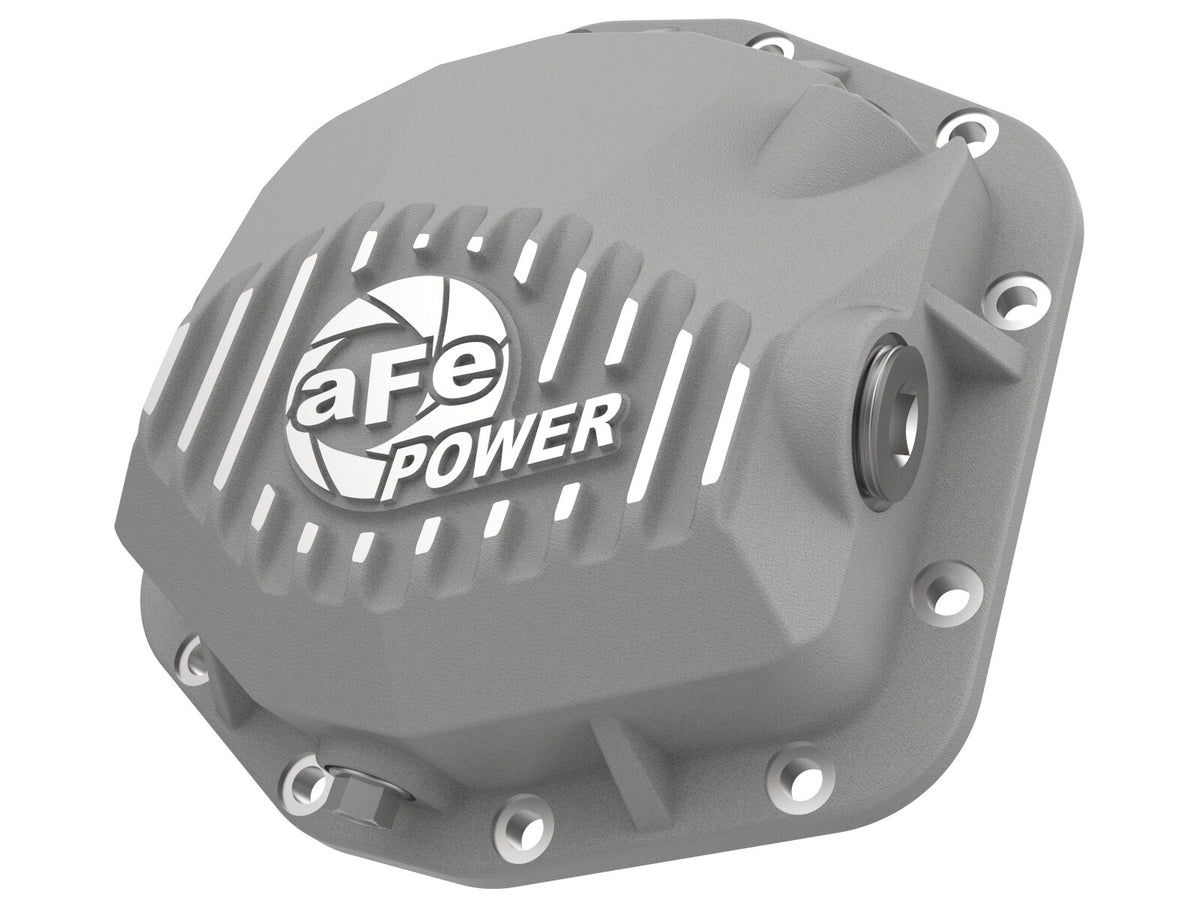 Street Series Rear Differential Cover Raw w/ Machined Fins Jeep Wrangler (Jl) 18-23 (Dana M200) aFe Power