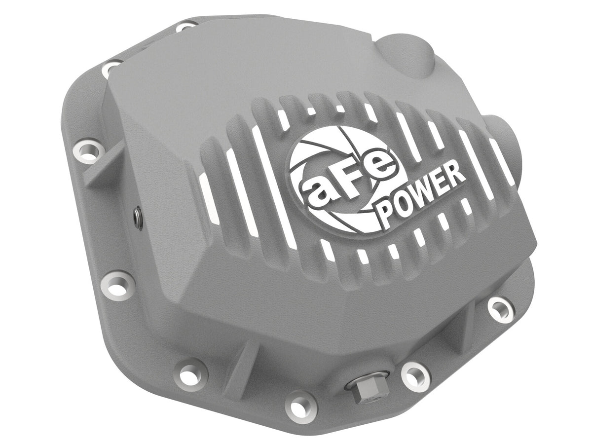 Street Series Rear Differential Cover Raw w/ Machined Fins Jeep Wrangler (Jl) 18-23 (Dana M200) aFe Power